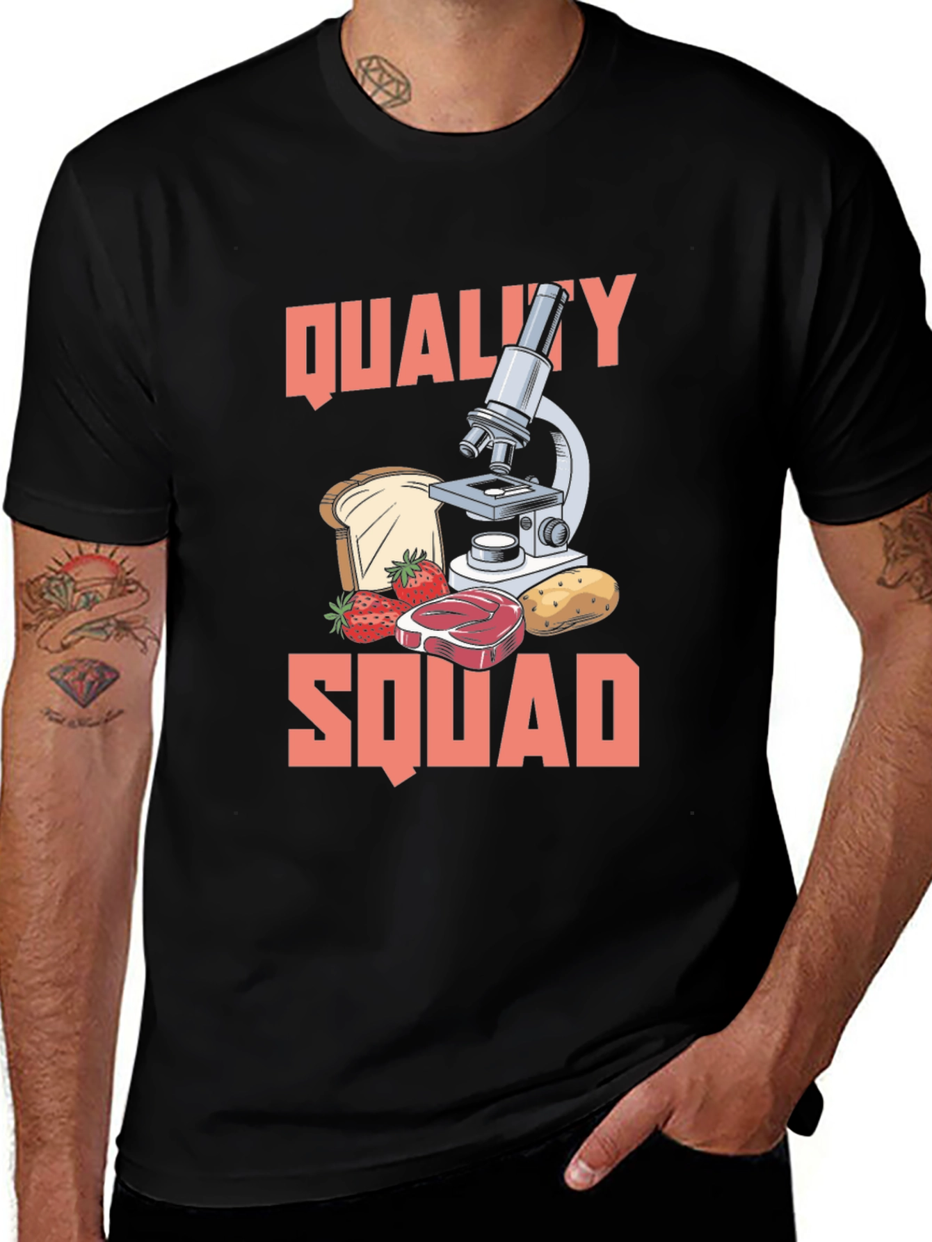 Quality Squad Food Science T-Shirt