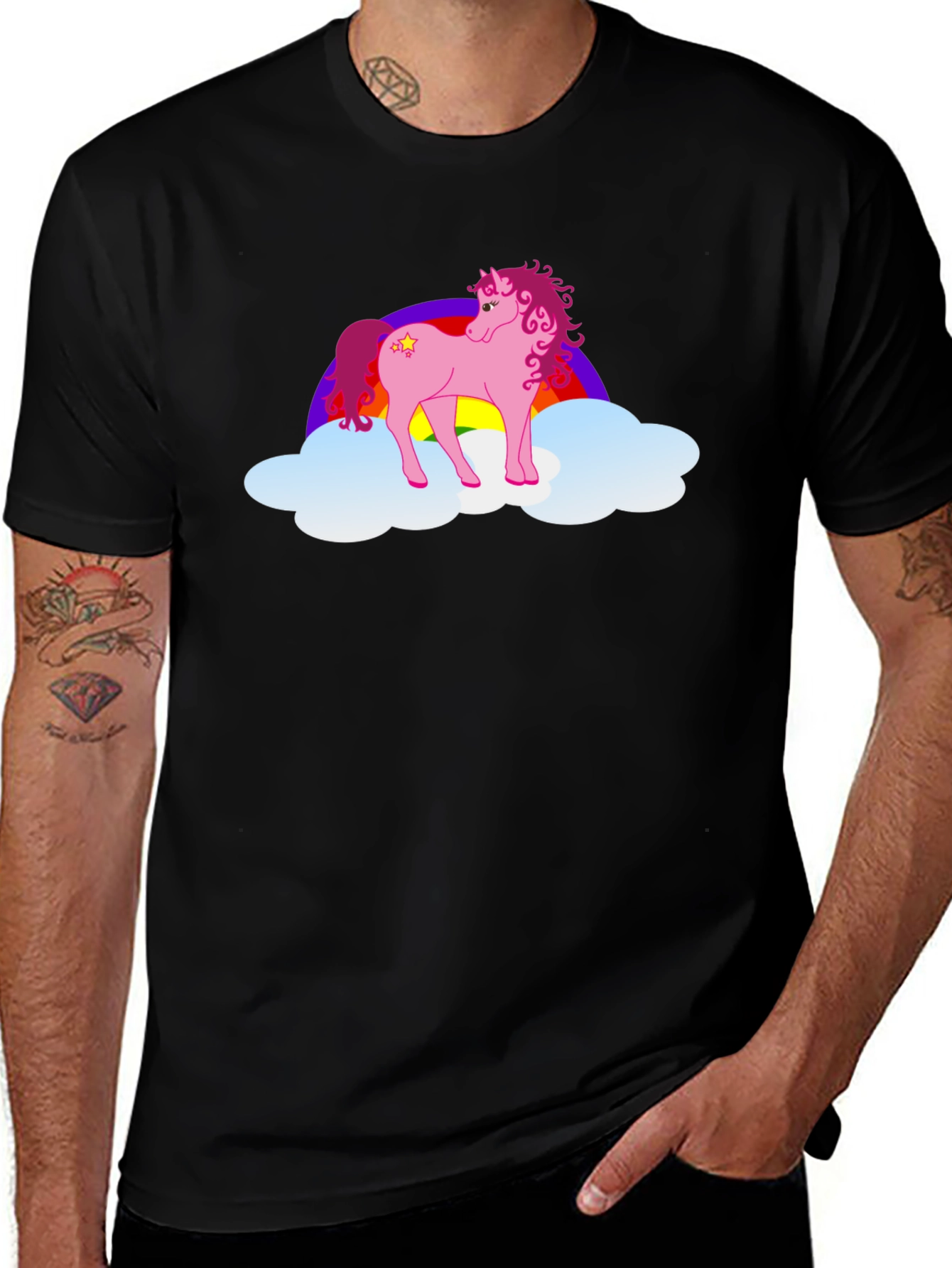 Rainbow Pony T-Shirt - Fun & Unique Design