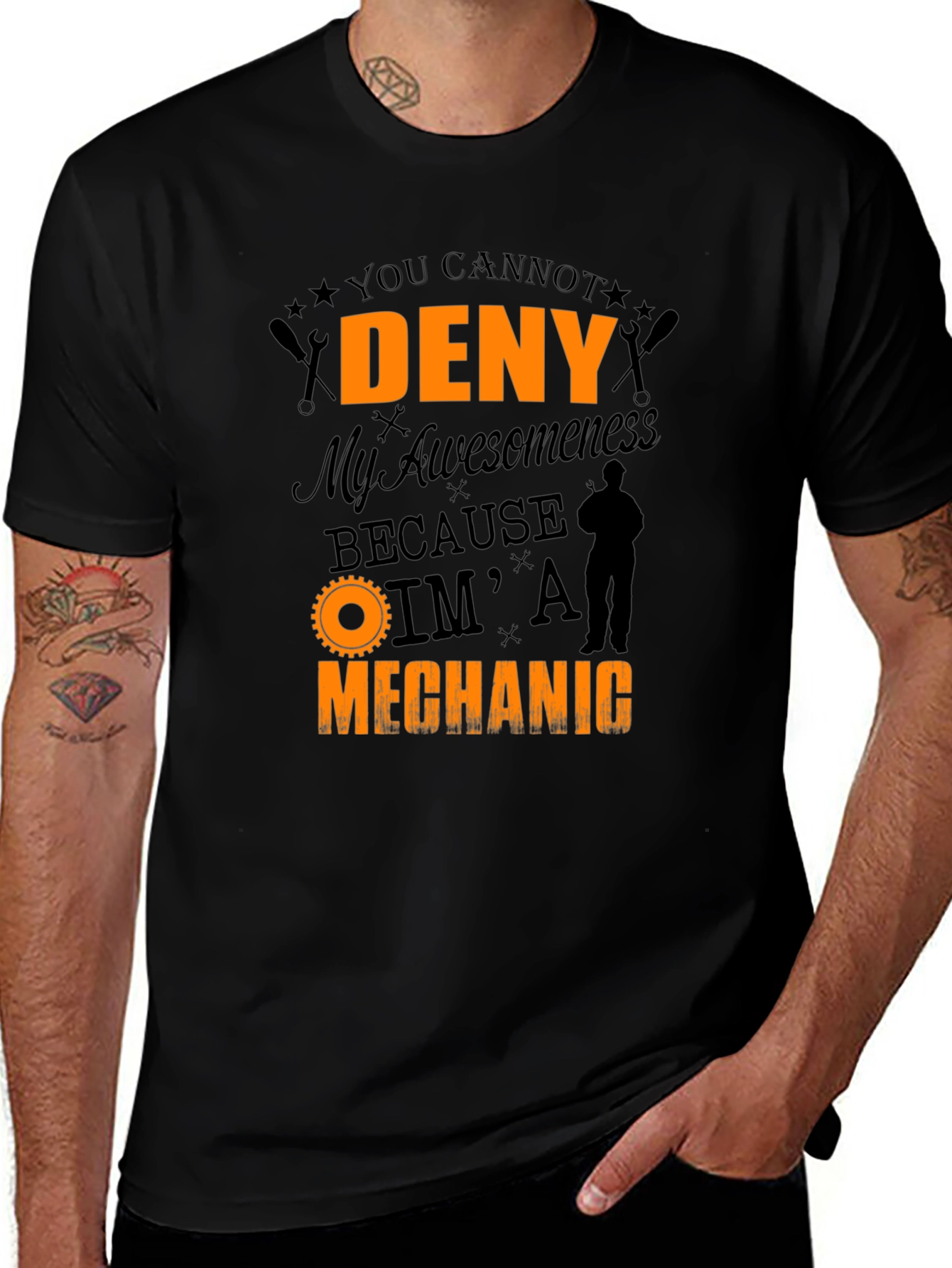 Variant 12 of Mechanic Awesomeness Graphic Tee