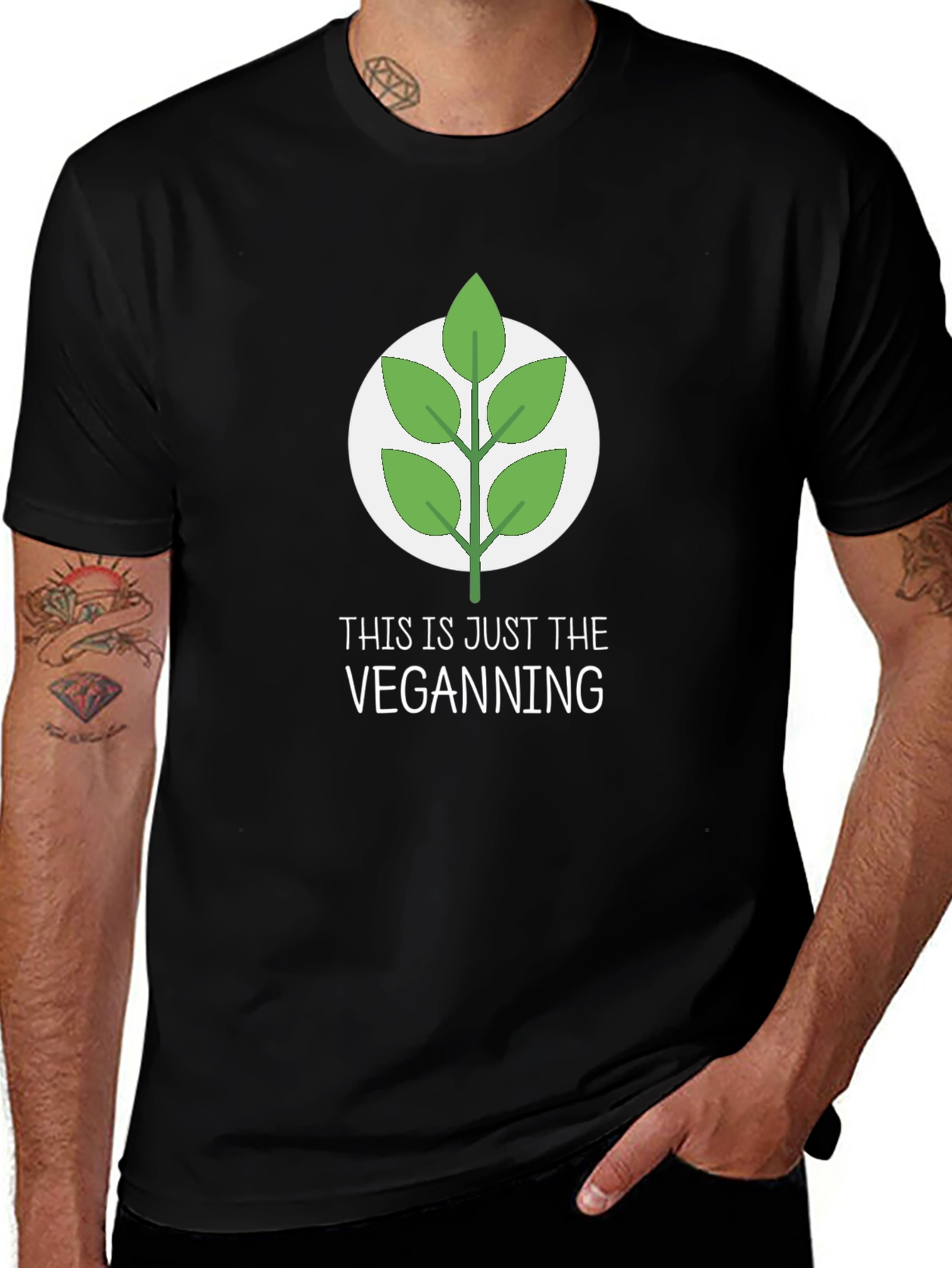 Variant 2 of Vegan T-Shirt - The Veganning