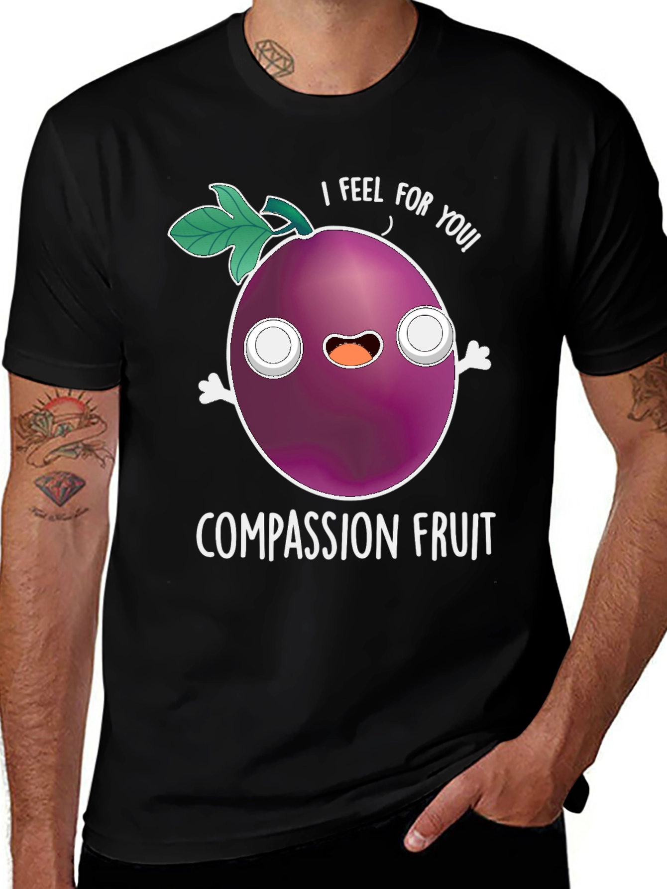 Variant 6 of Compassion Fruit Graphic T-Shirt