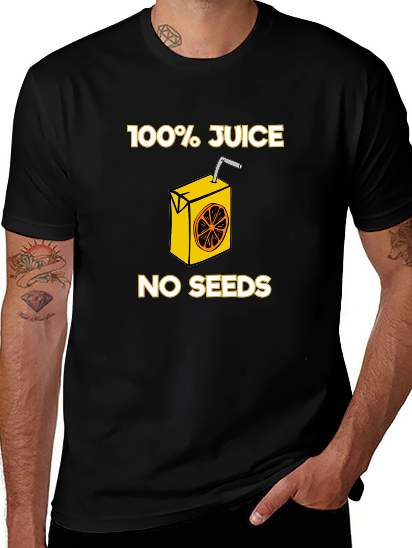 Variant 7 of 100% Juice No Seeds Graphic Tee