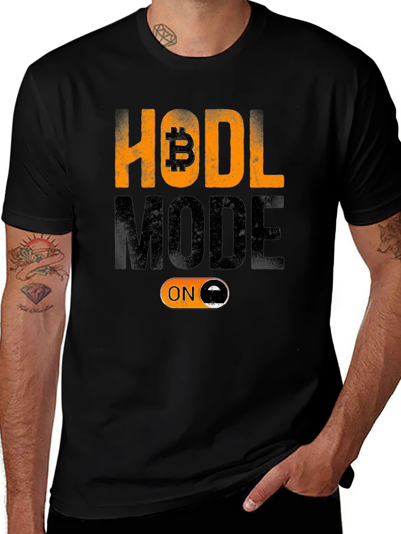 HODL Mode On Bitcoin Crypto T-Shirt