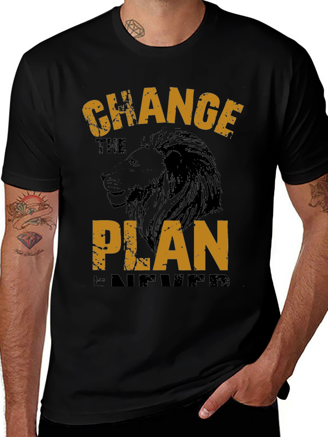 Variant 11 of Change the Plan Never T-Shirt