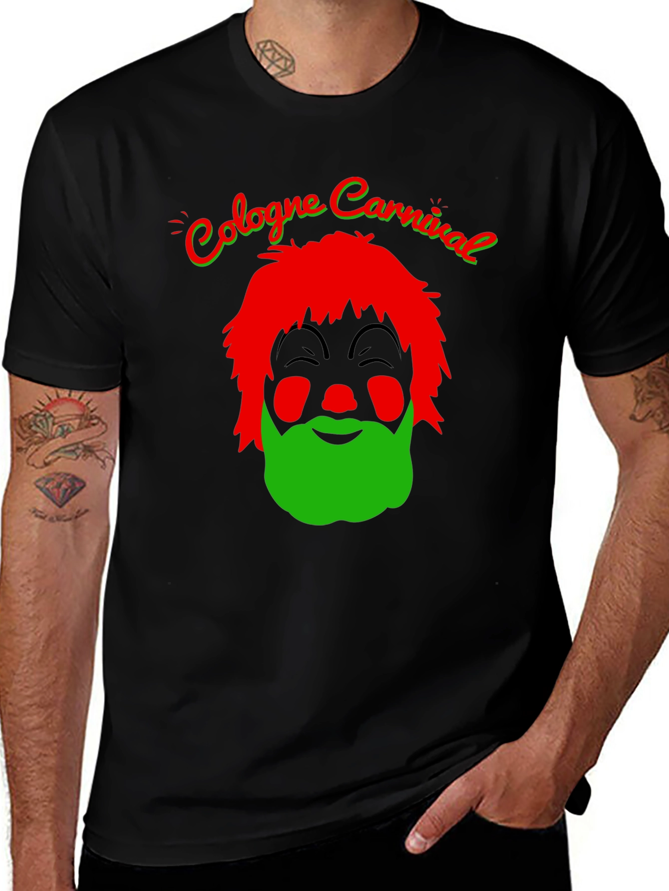 Cologne Carnival Clown T-Shirt
