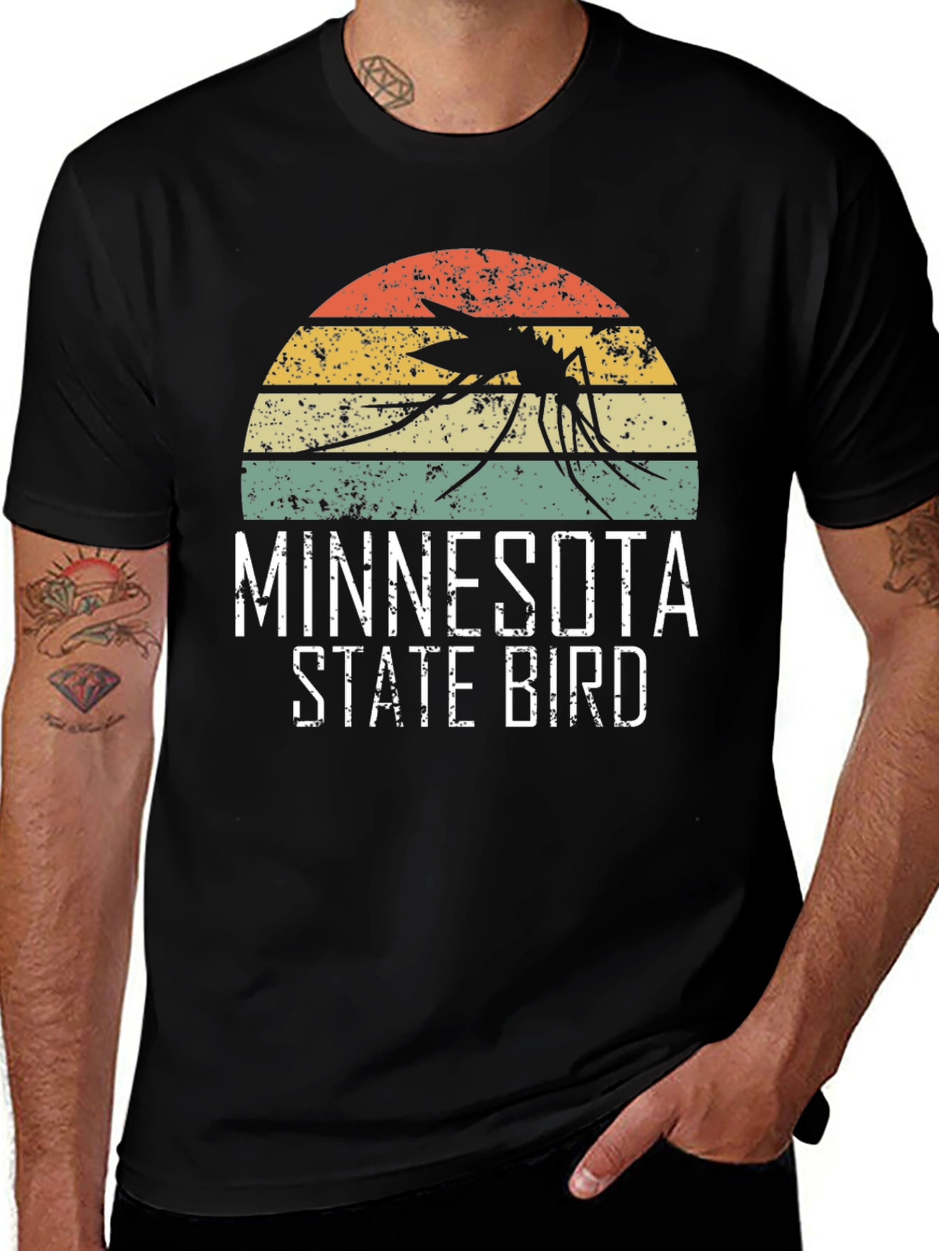 Minnesota State Bird Novelty T-Shirt