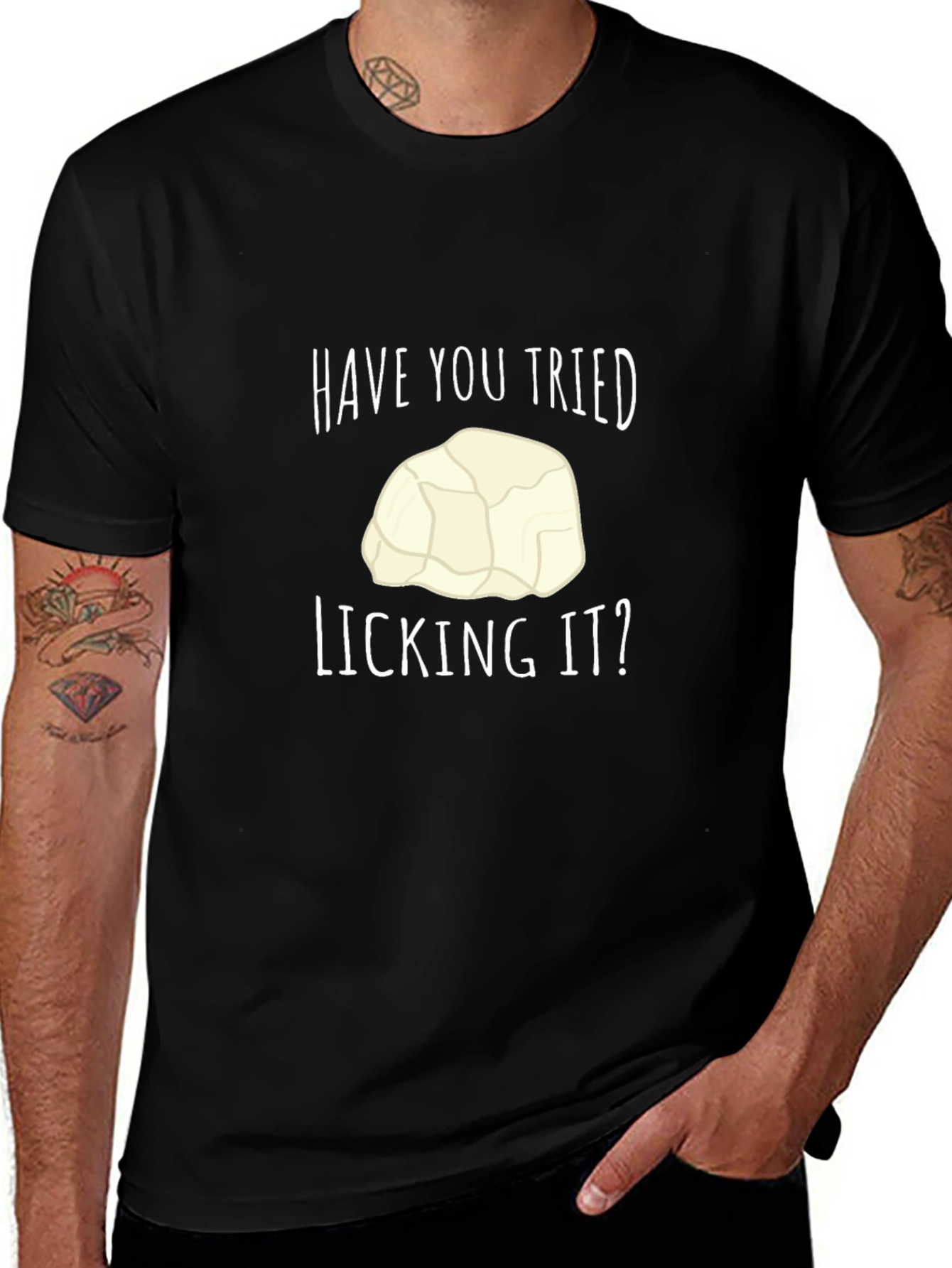Variant 25 of Humorous Rock Licking T-Shirt