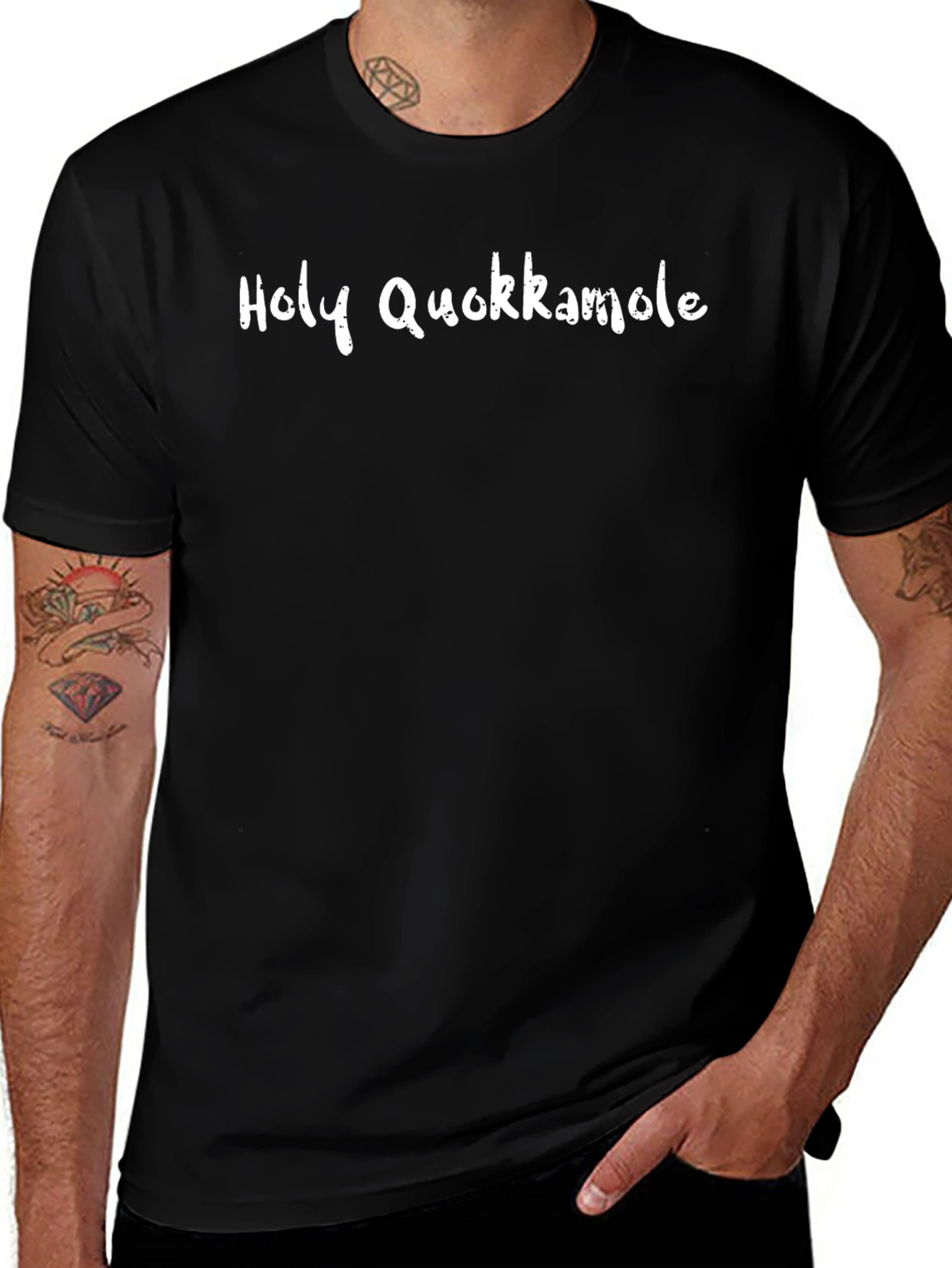 Variant 11 of Holy Quokkamole Graphic T-Shirt - Black