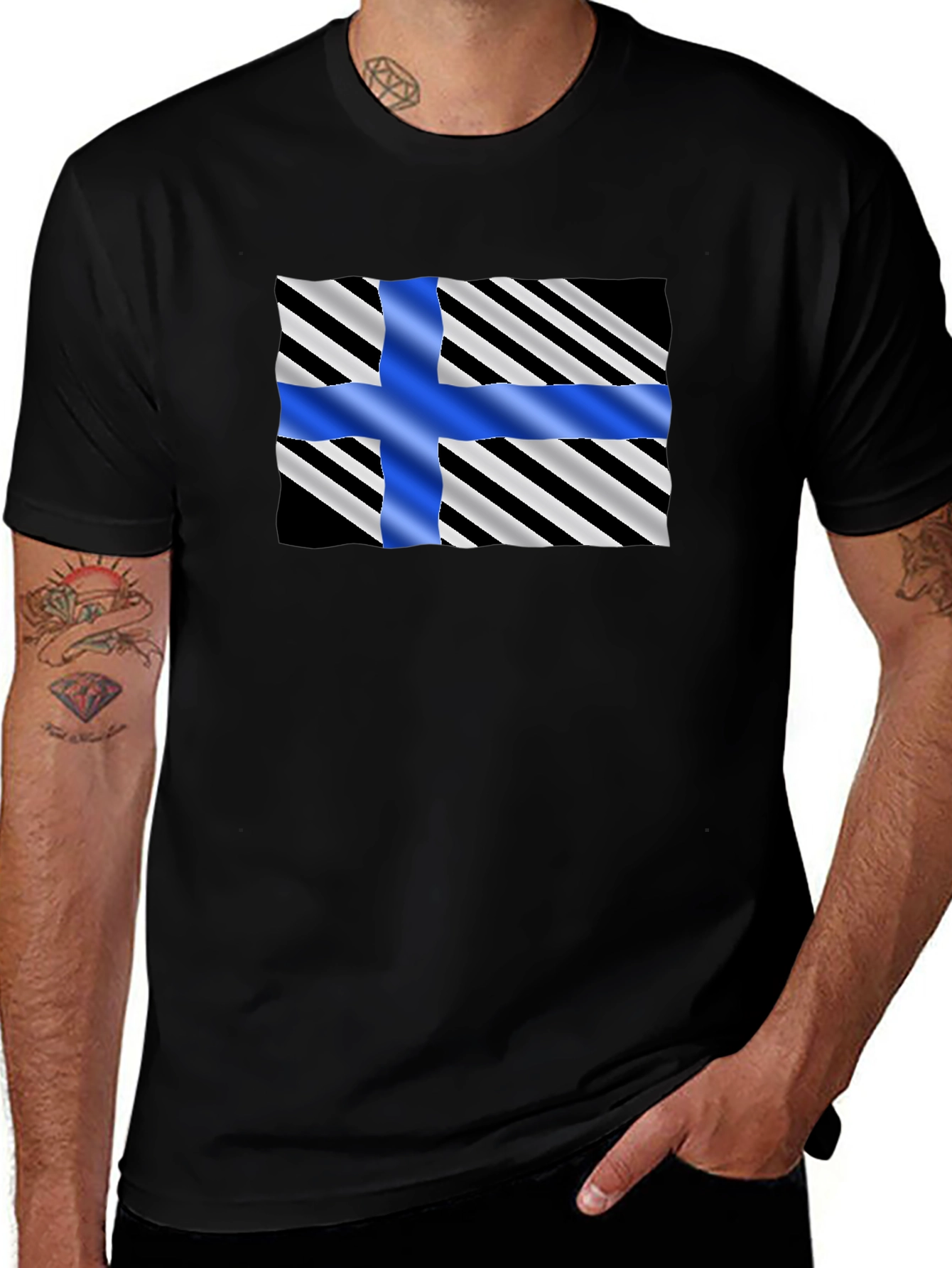 Finland Flag T-Shirt - Finnish Pride
