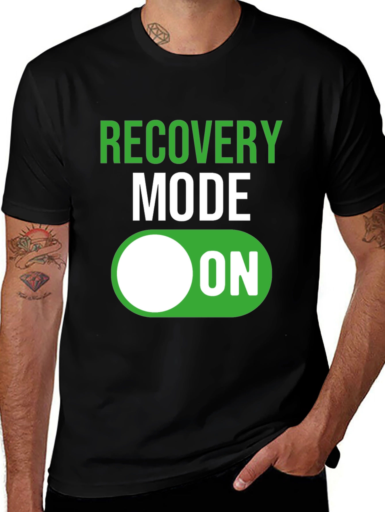 Variant 14 of Recovery Mode ON T-Shirt - Funny Get Well Gift