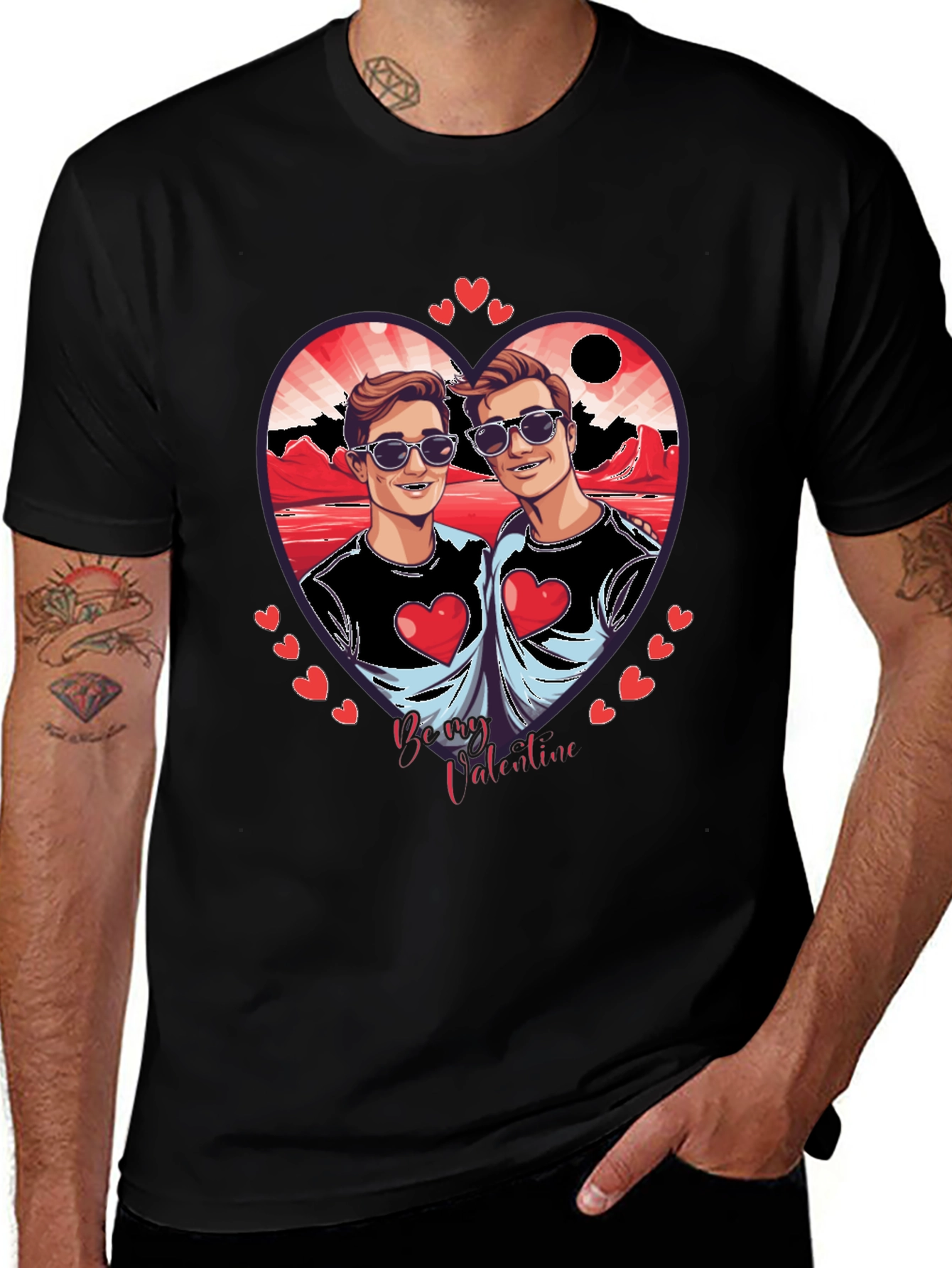 Variant 3 of Valentine's Day Graphic T-Shirt