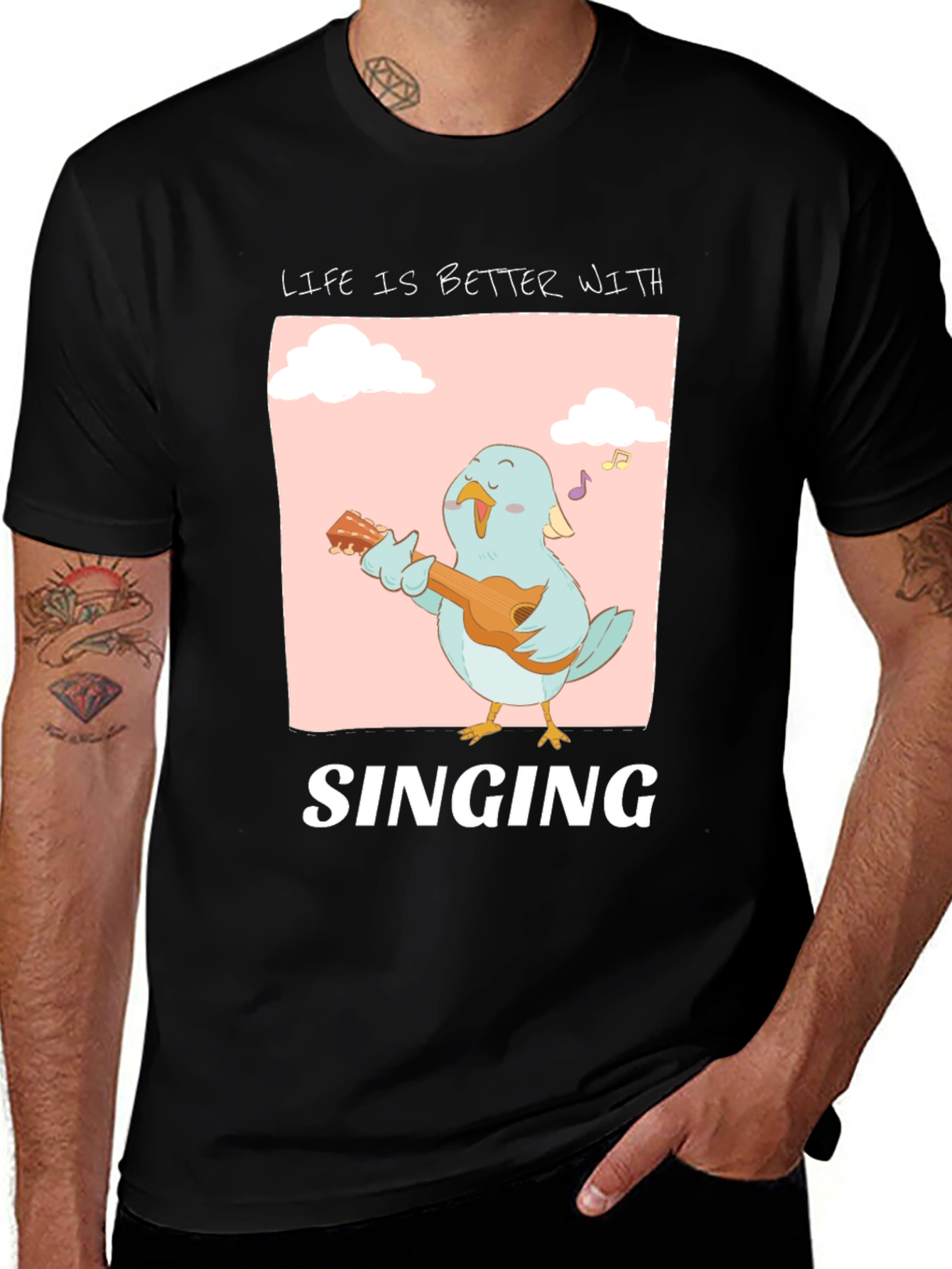 Life is Better With Singing T-Shirt