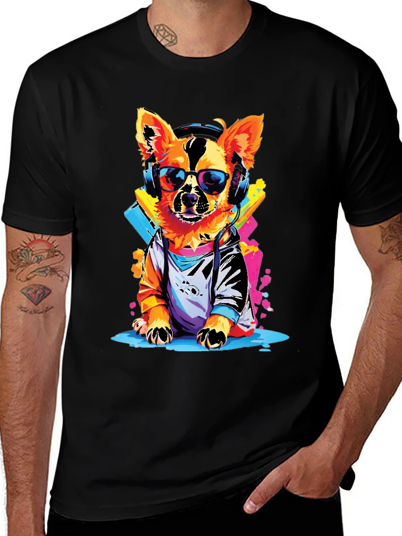 Variant 24 of Cool Chihuahua T-Shirt - Trendy Pup Graphic Tee