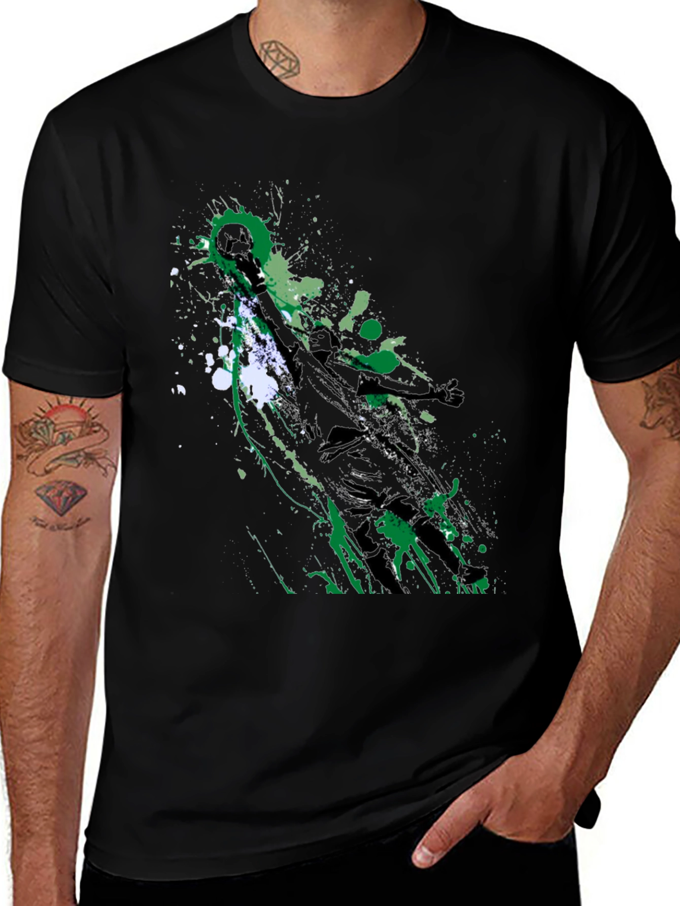 Variant 7 of Abstract Sports Graphic Tee