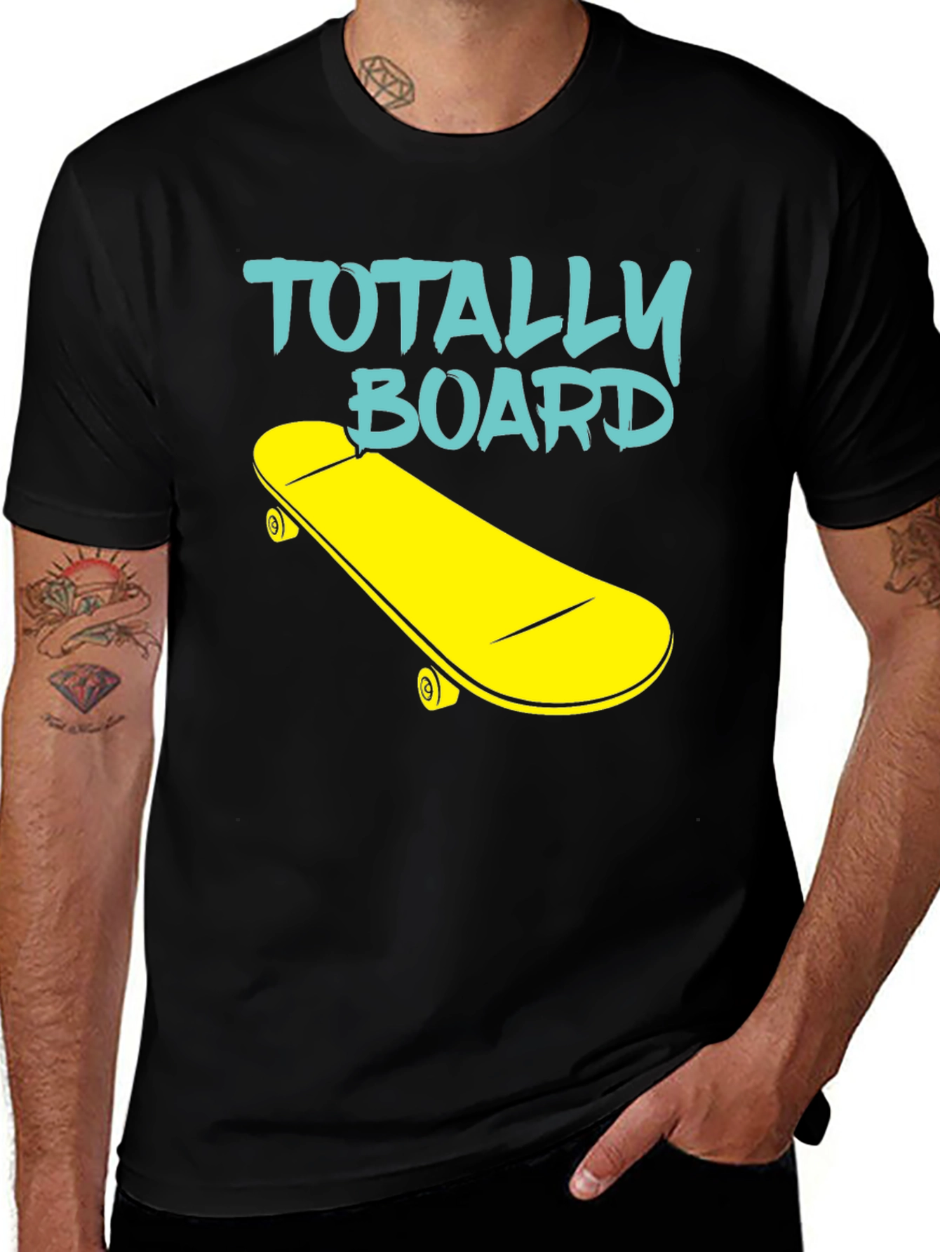 Totally Board Skateboarder Tee - Classic Cool