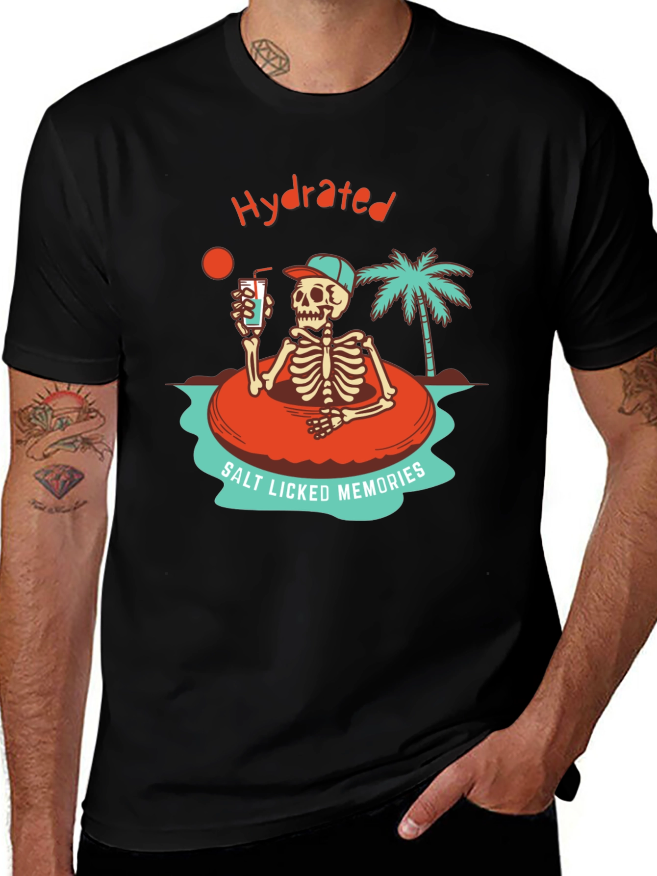 Hydrated Salt Licked Memories Graphic Tee