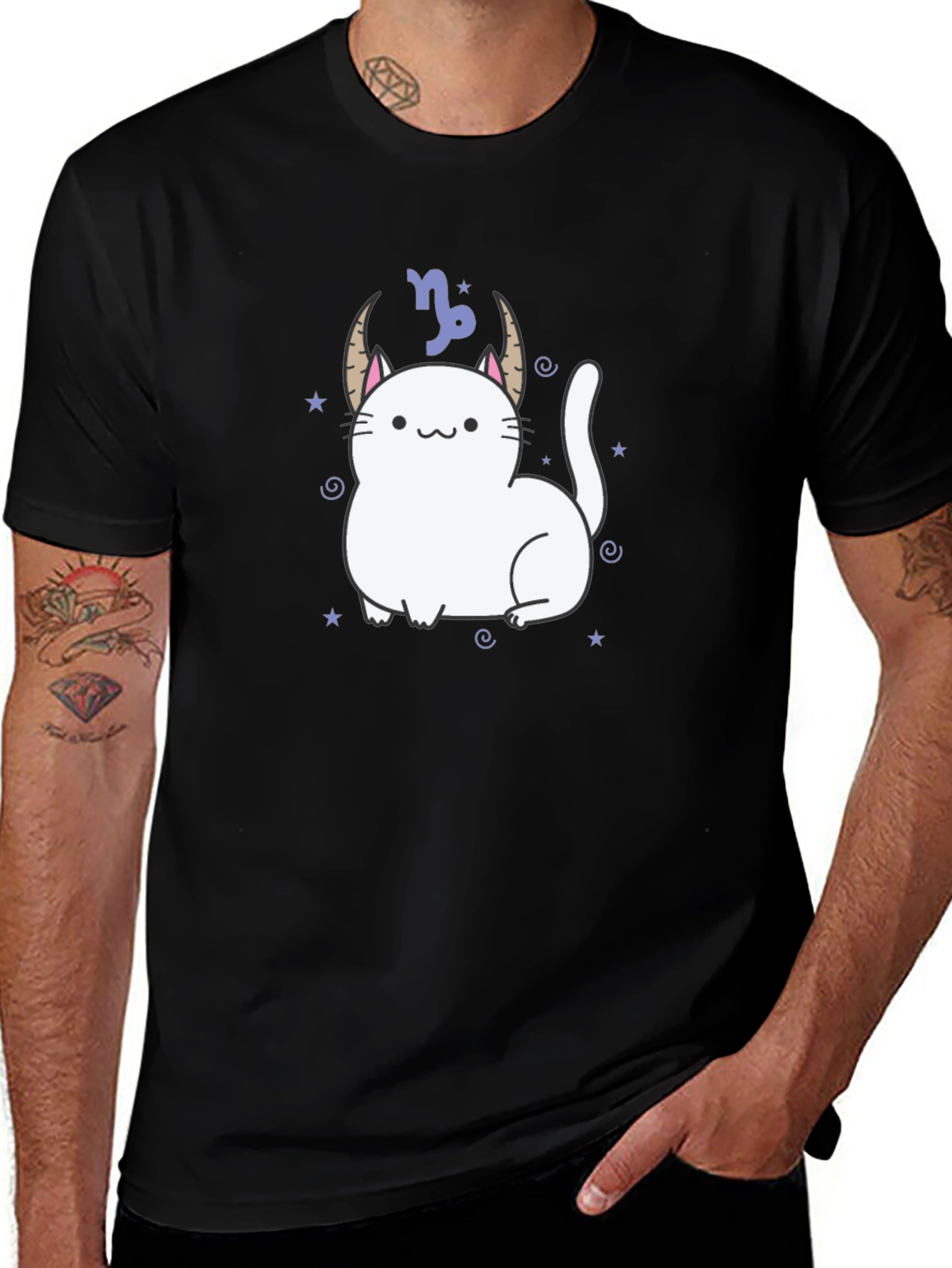 Variant 29 of Capricorn Cat Zodiac T-Shirt