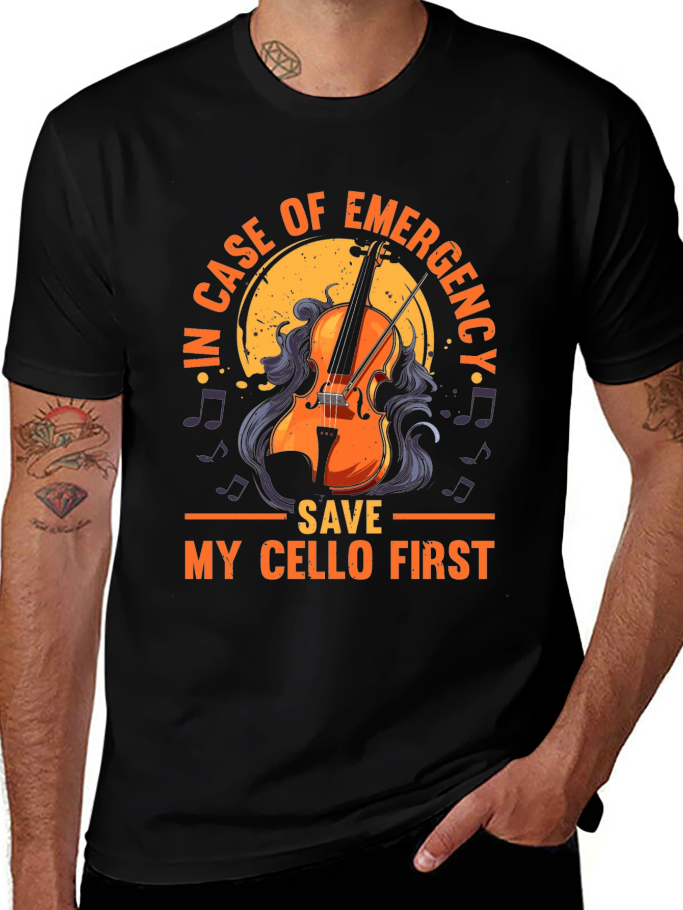 Variant 7 of Save My Cello First T-Shirt