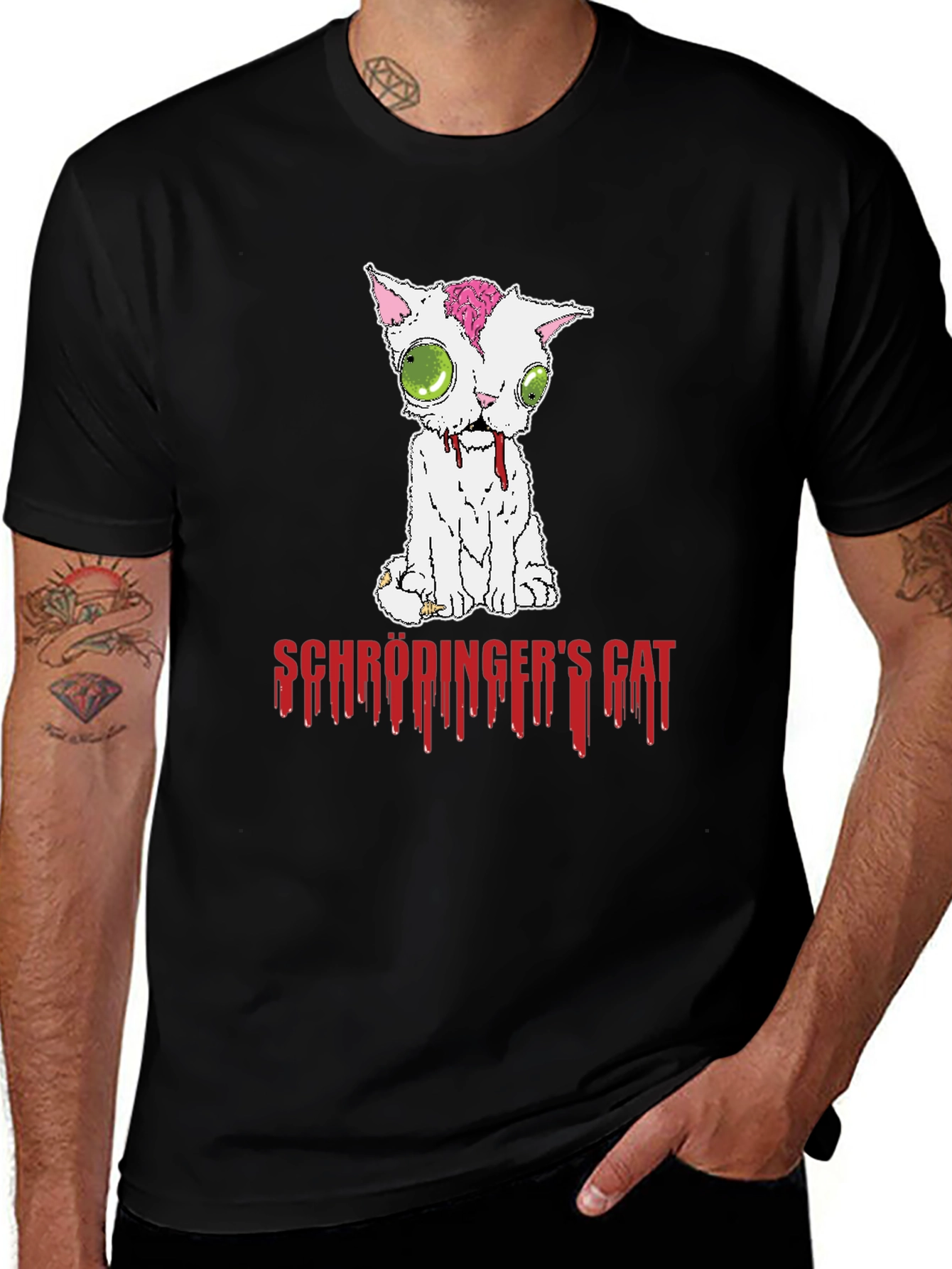 Variant 22 of Schrödinger's Cat Graphic T-Shirt