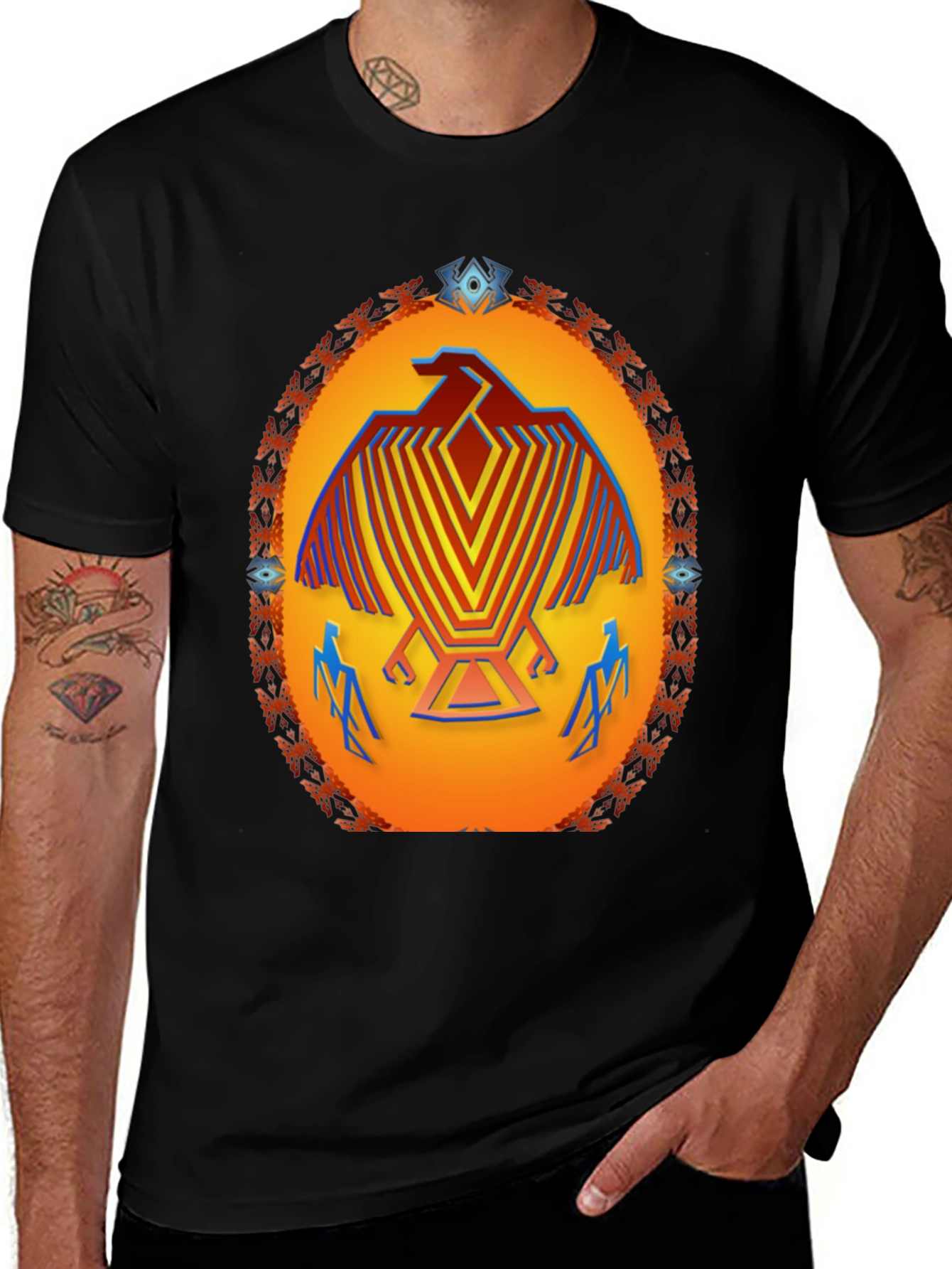Native American Thunderbird Graphic Tee