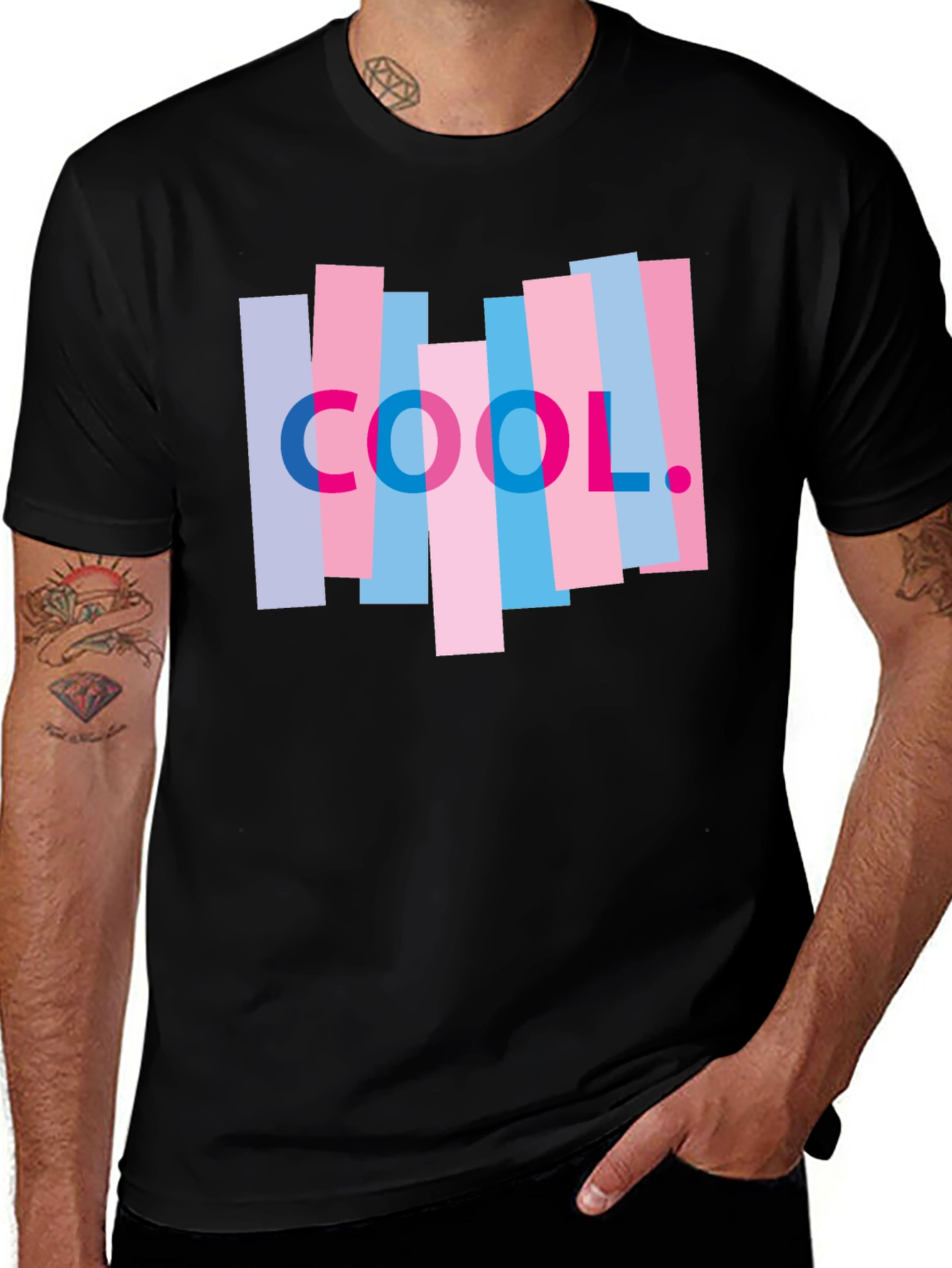 Cool Graphic Tee - Modern Casual Shirt