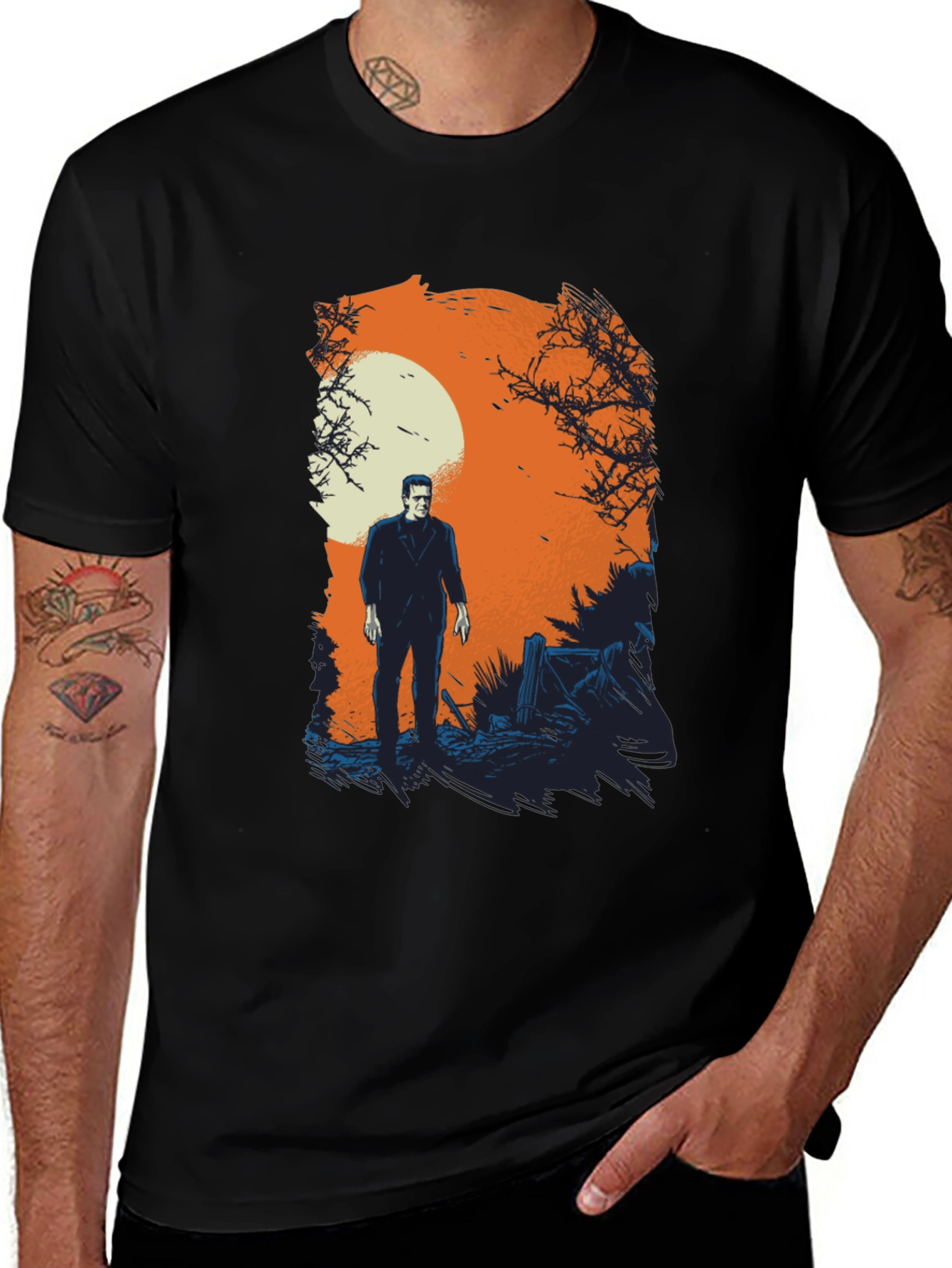 Frankenstein Monster T-Shirt, Halloween Tee