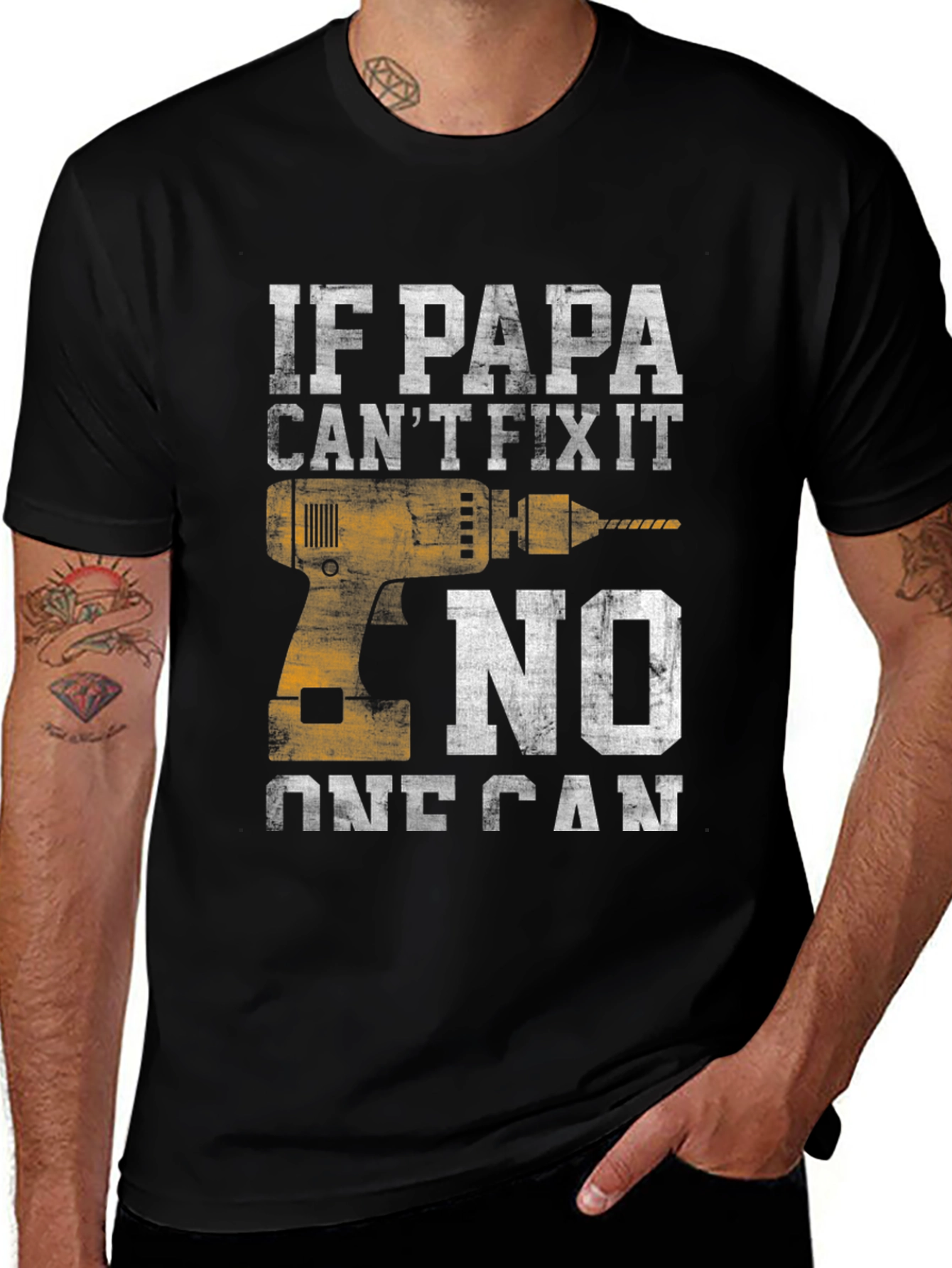 Papa Can Fix It Graphic Tee
