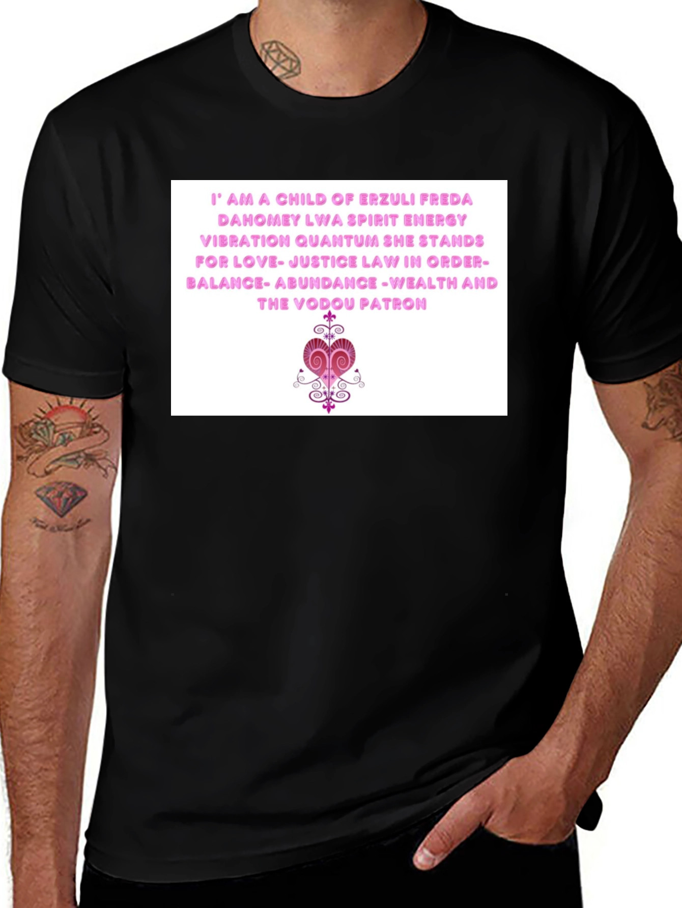 Erzuli Freda Voodoo Patron T-Shirt - Love & Abundance