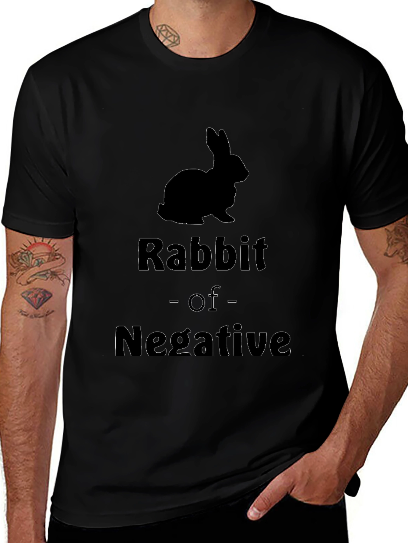 Rabbit of Negative T-Shirt