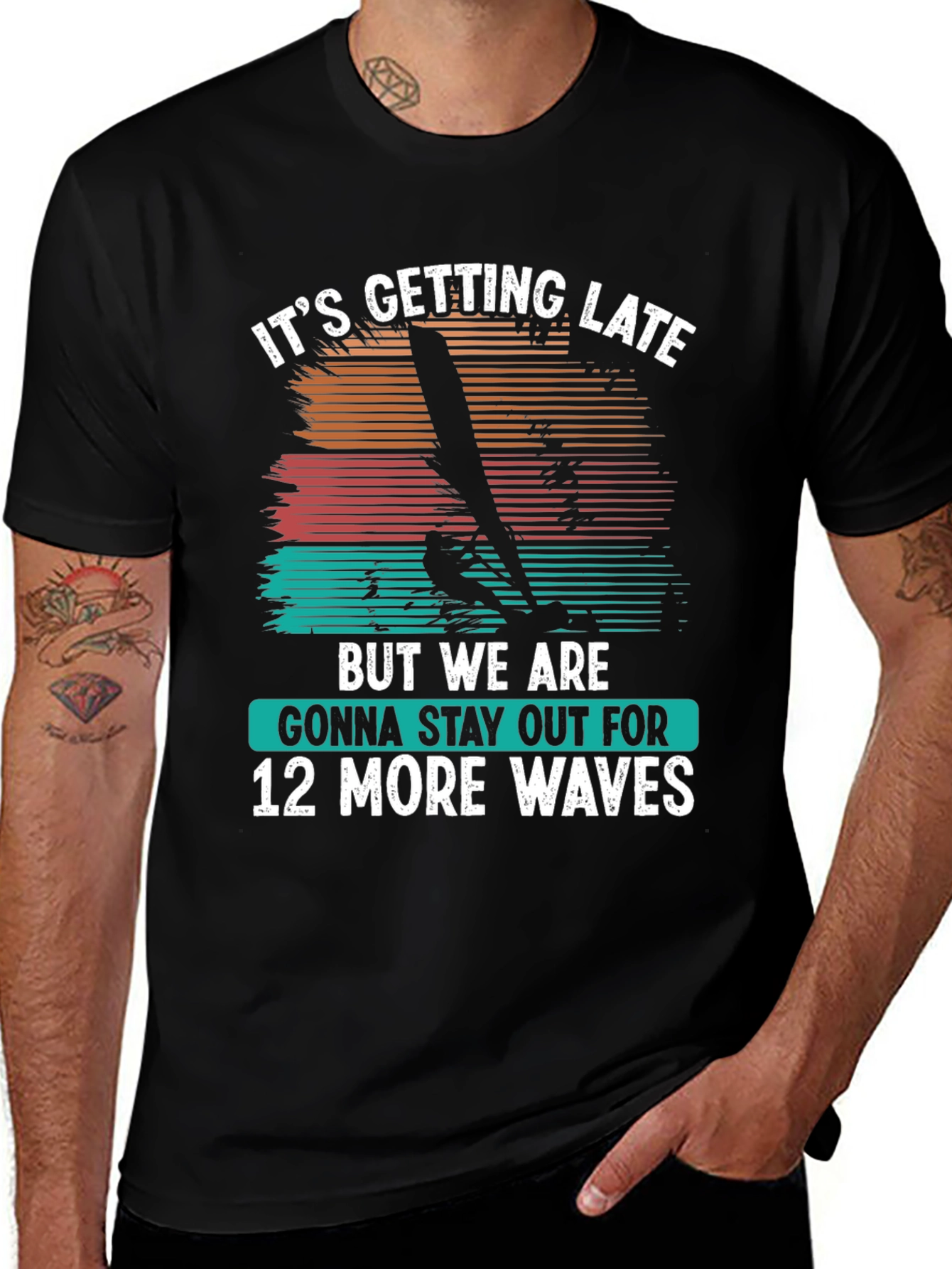 Variant 12 of It's Getting Late 12 More Waves Graphic Tee