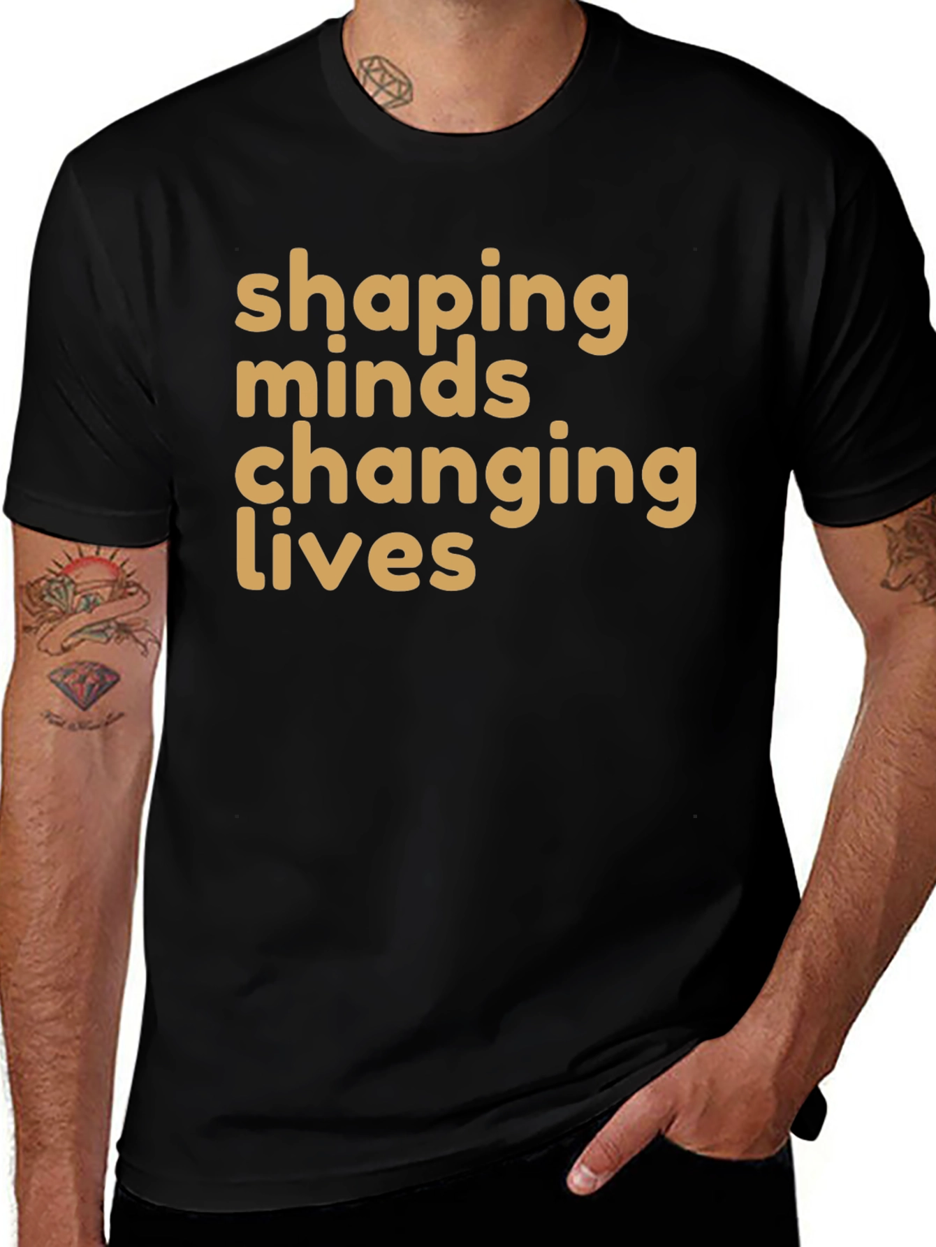 Variant 20 of Shaping Minds T-Shirt - Motivational Tee