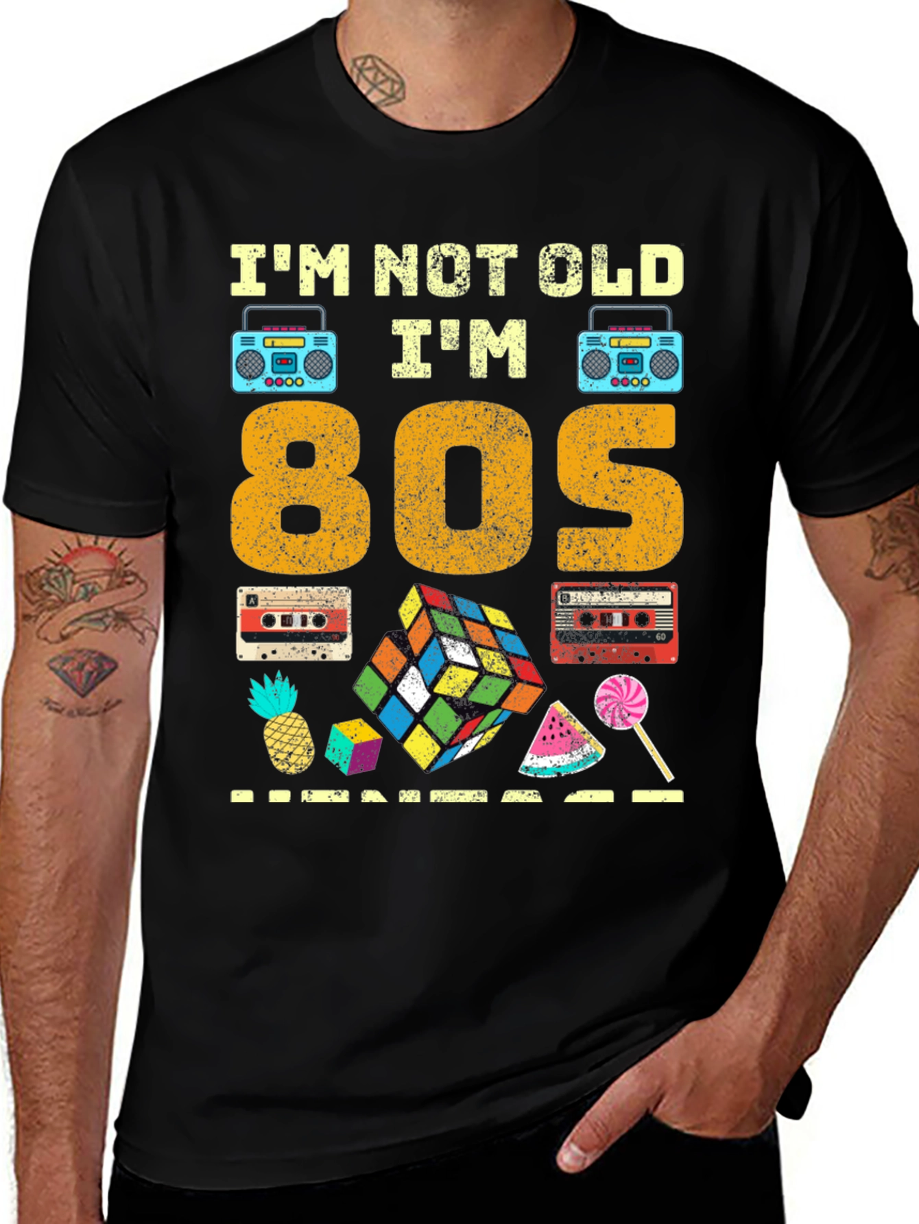 Variant 14 of Retro 80s Vintage Graphic T-Shirt