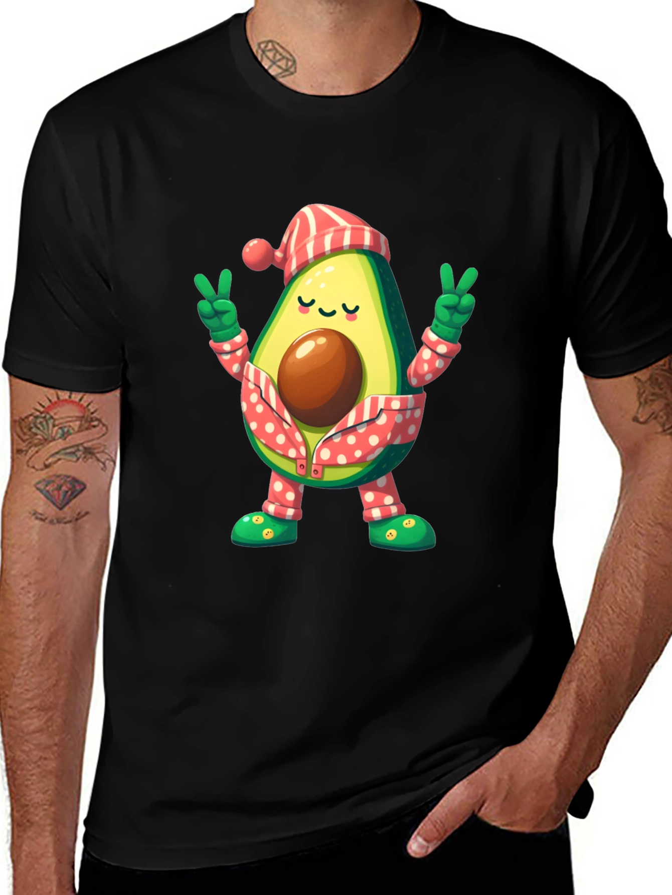 Variant 15 of Avocado Pajama Party T-Shirt