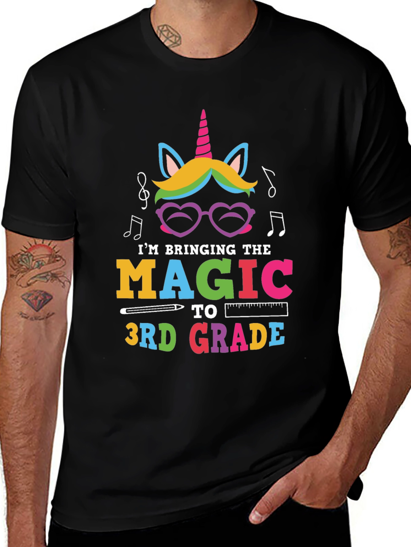 Magic 3rd Grade Unicorn T-Shirt