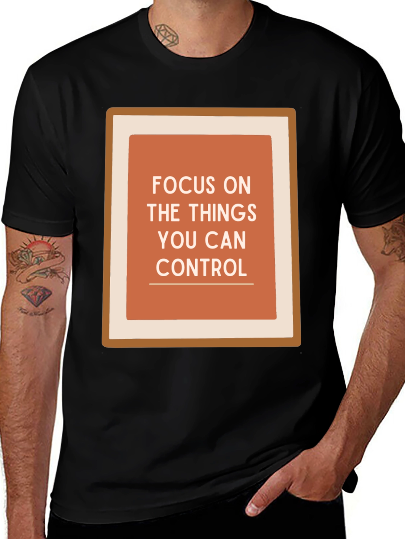 Variant 7 of Focus On What You Can Control T-Shirt