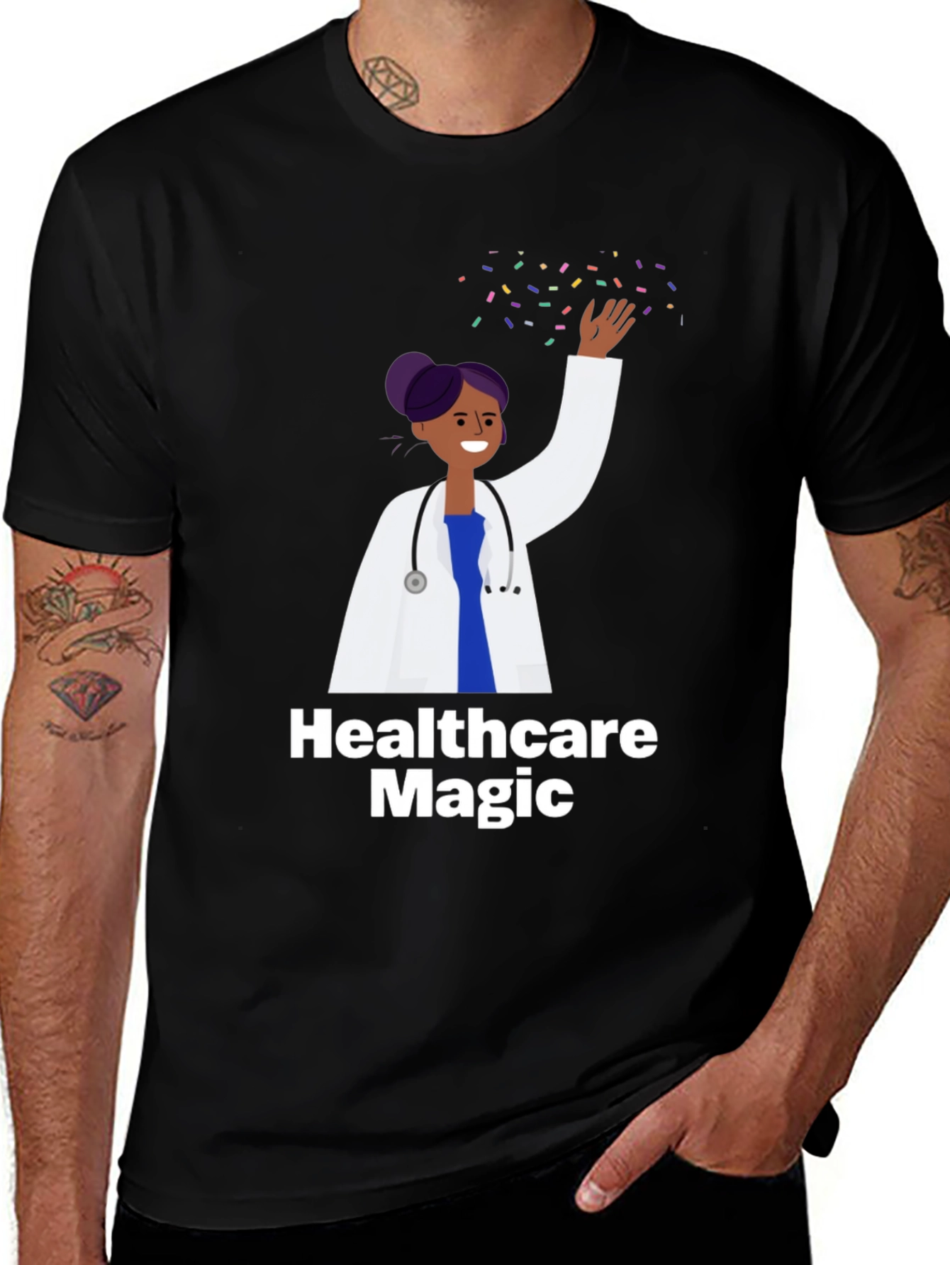 Variant 12 of Healthcare Magic T-Shirt - Doctor Gift