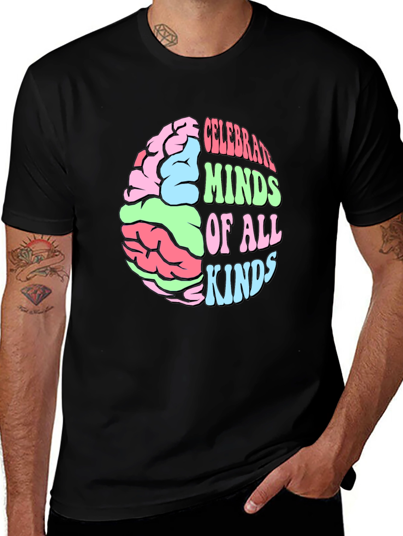 Variant 30 of Celebrate Minds of All Kinds Graphic Tee