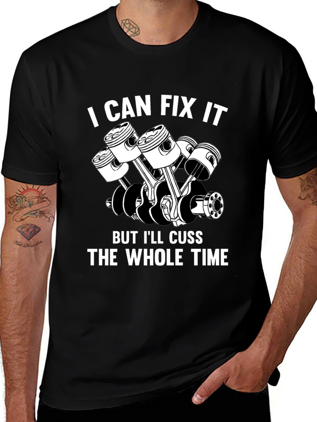 Variant 13 of I Can Fix It T-Shirt - Mechanic Humor