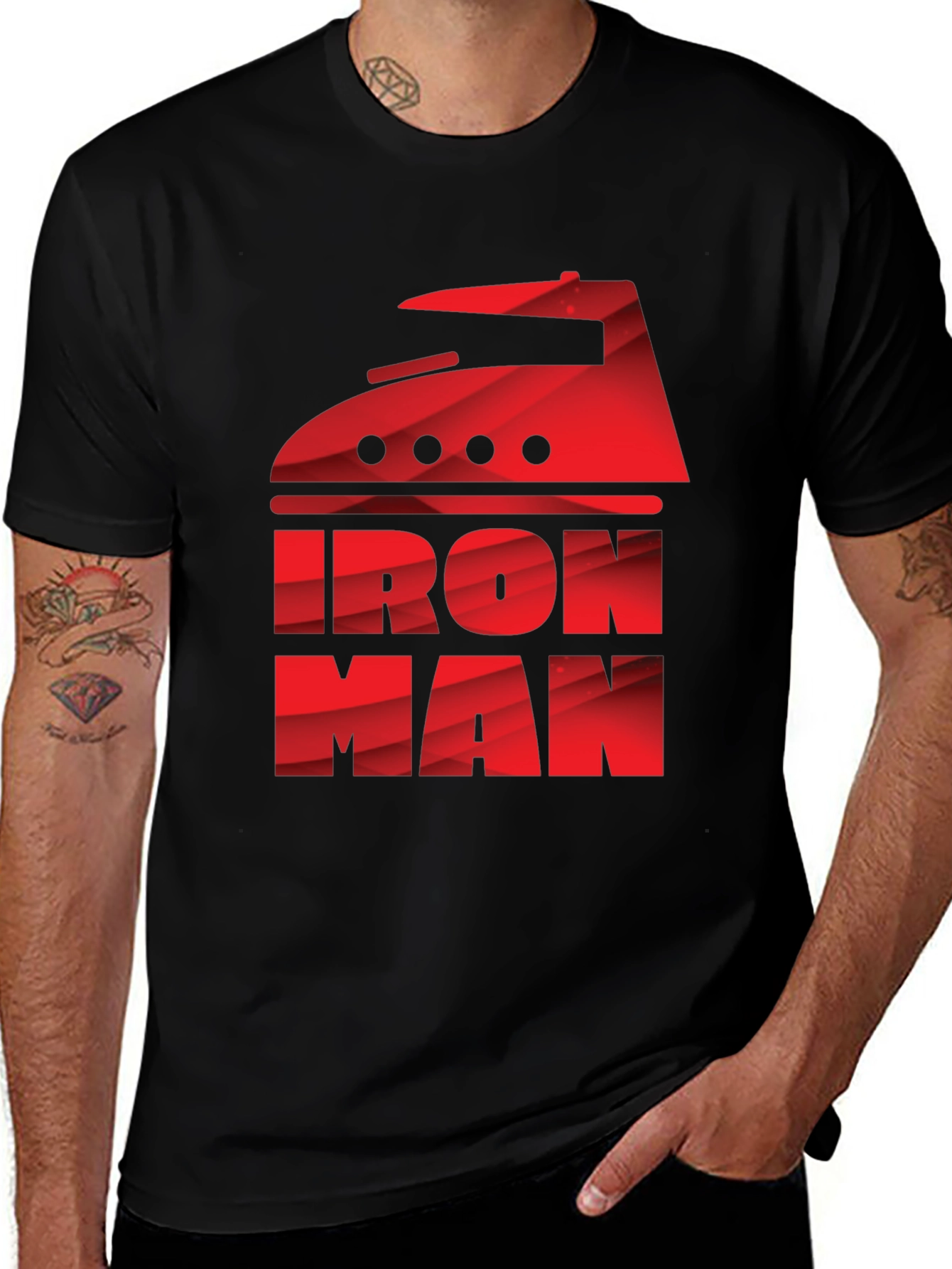 Iron Man Graphic Print T-Shirt