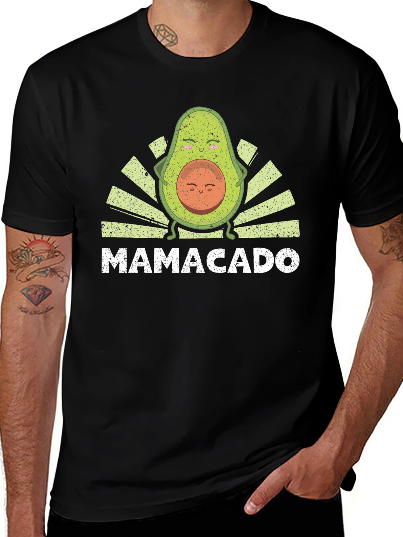 Mamacado Funny Avocado Mother's Day T-Shirt