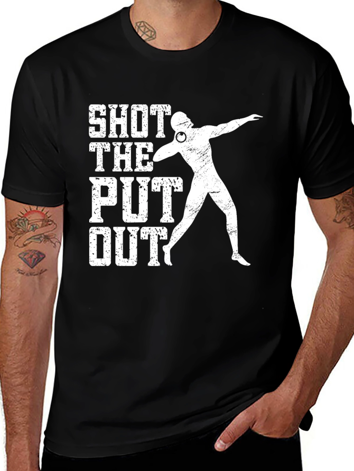 Variant 29 of Shot Put Graphic Tee