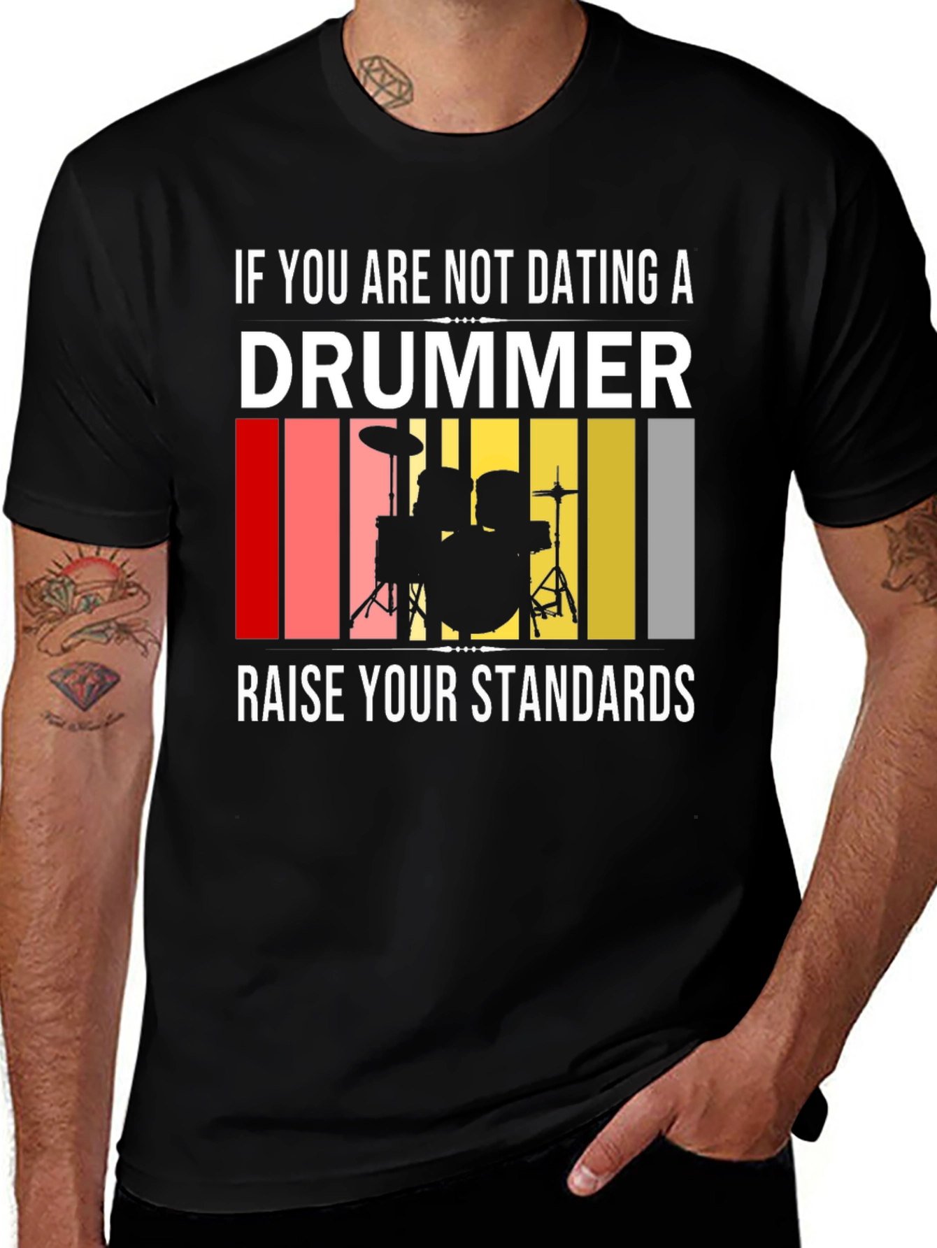 Variant 23 of Drummer Standards Graphic T-Shirt