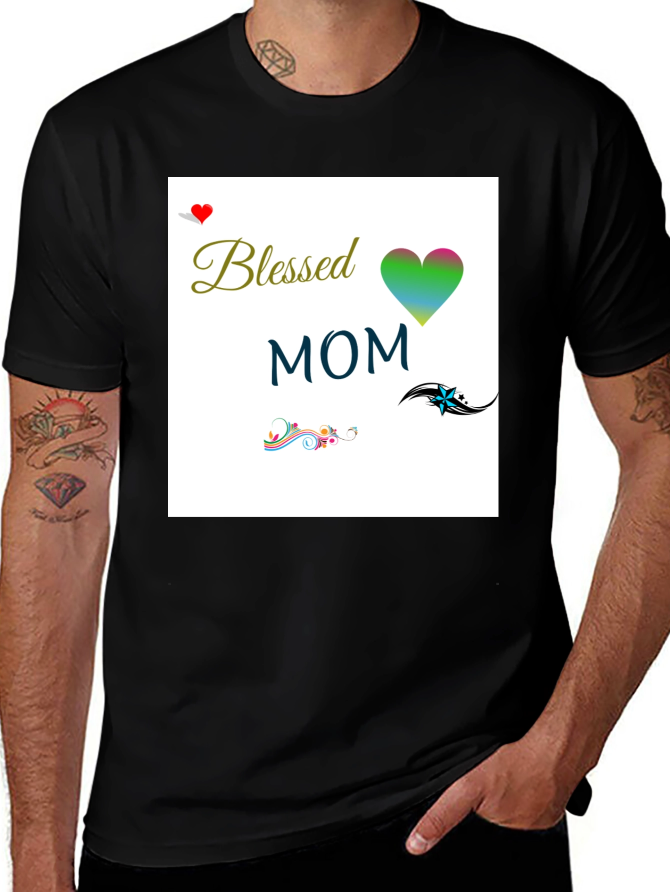 Blessed Mom T-Shirt - Unique Design