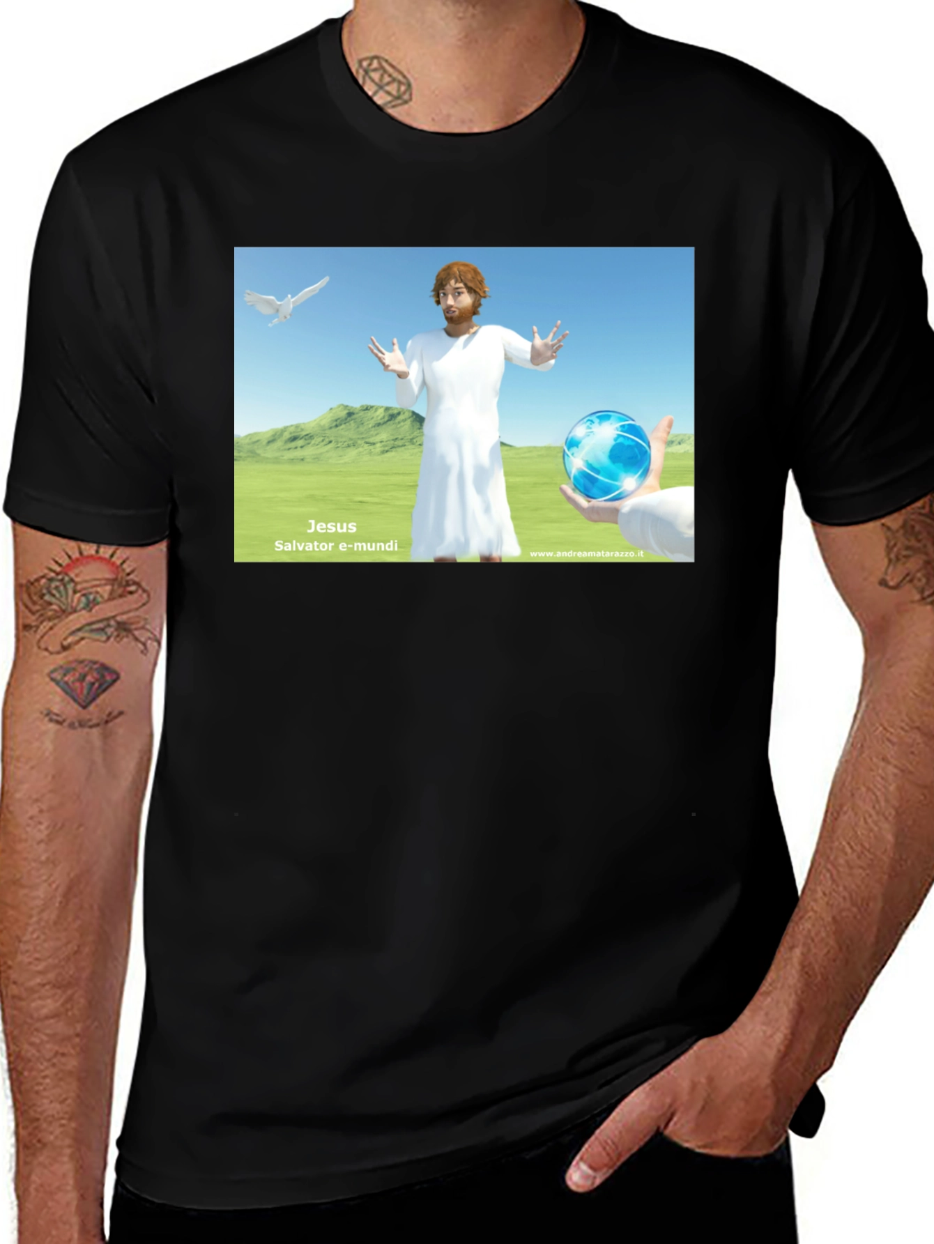 Variant 30 of Jesus Graphic T-Shirt - Religious Inspired Tee