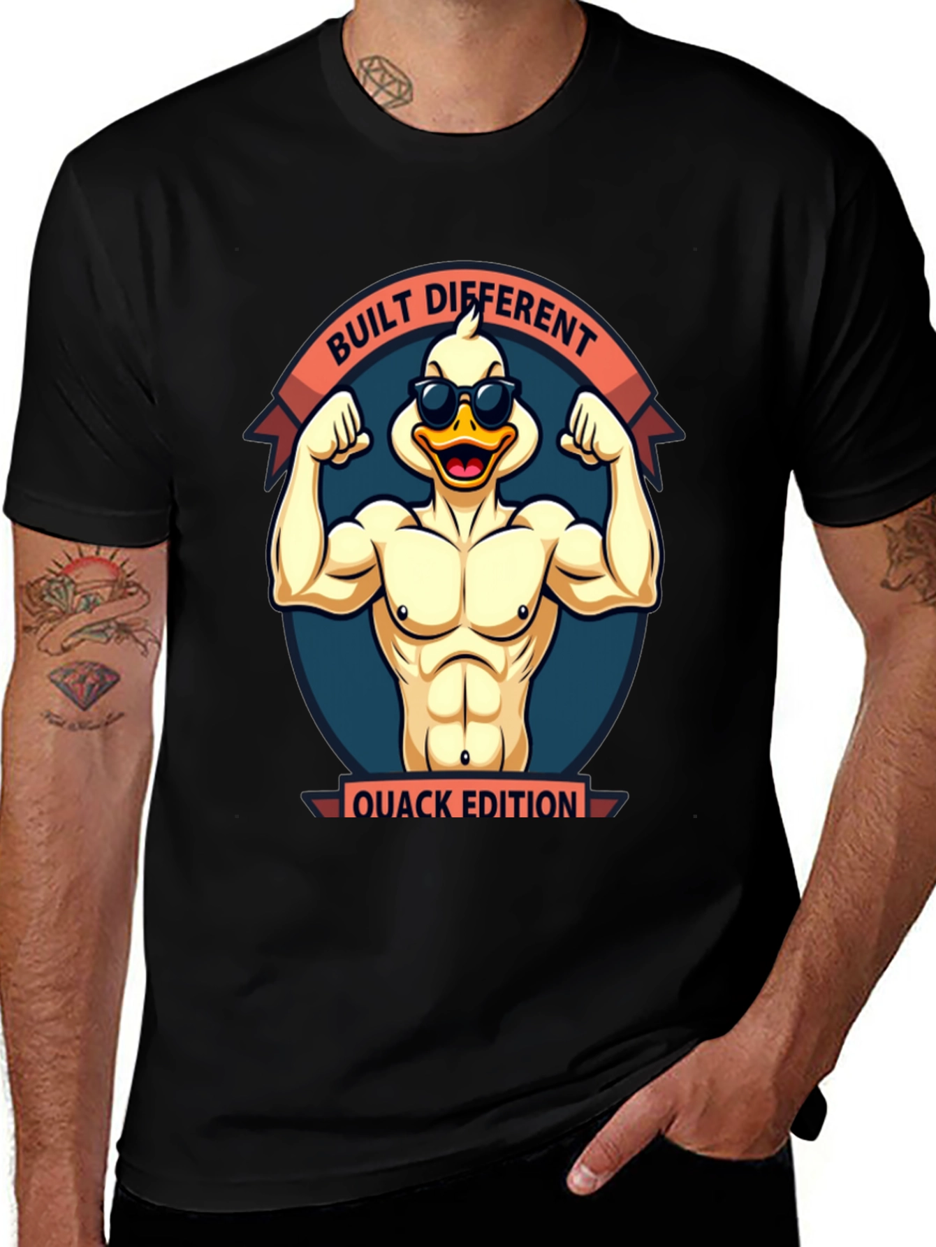 Variant 3 of Built Different Quack Edition T-Shirt