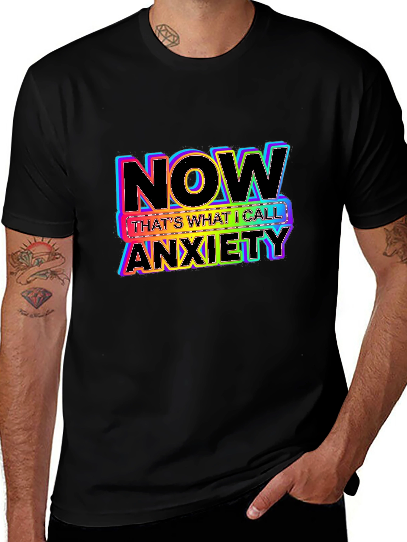 Variant 24 of Now That's What I Call Anxiety Graphic Tee