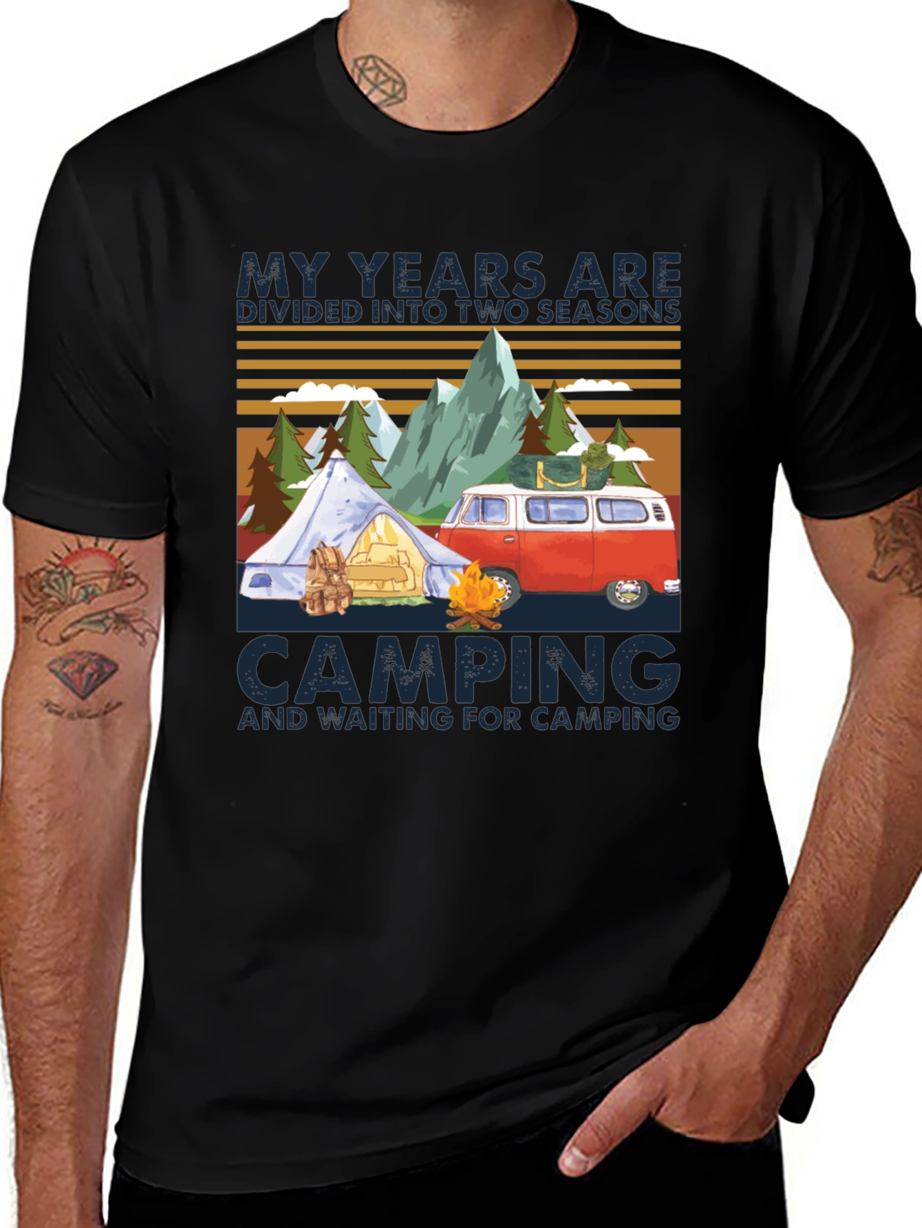 Variant 30 of Camping Season T-Shirt