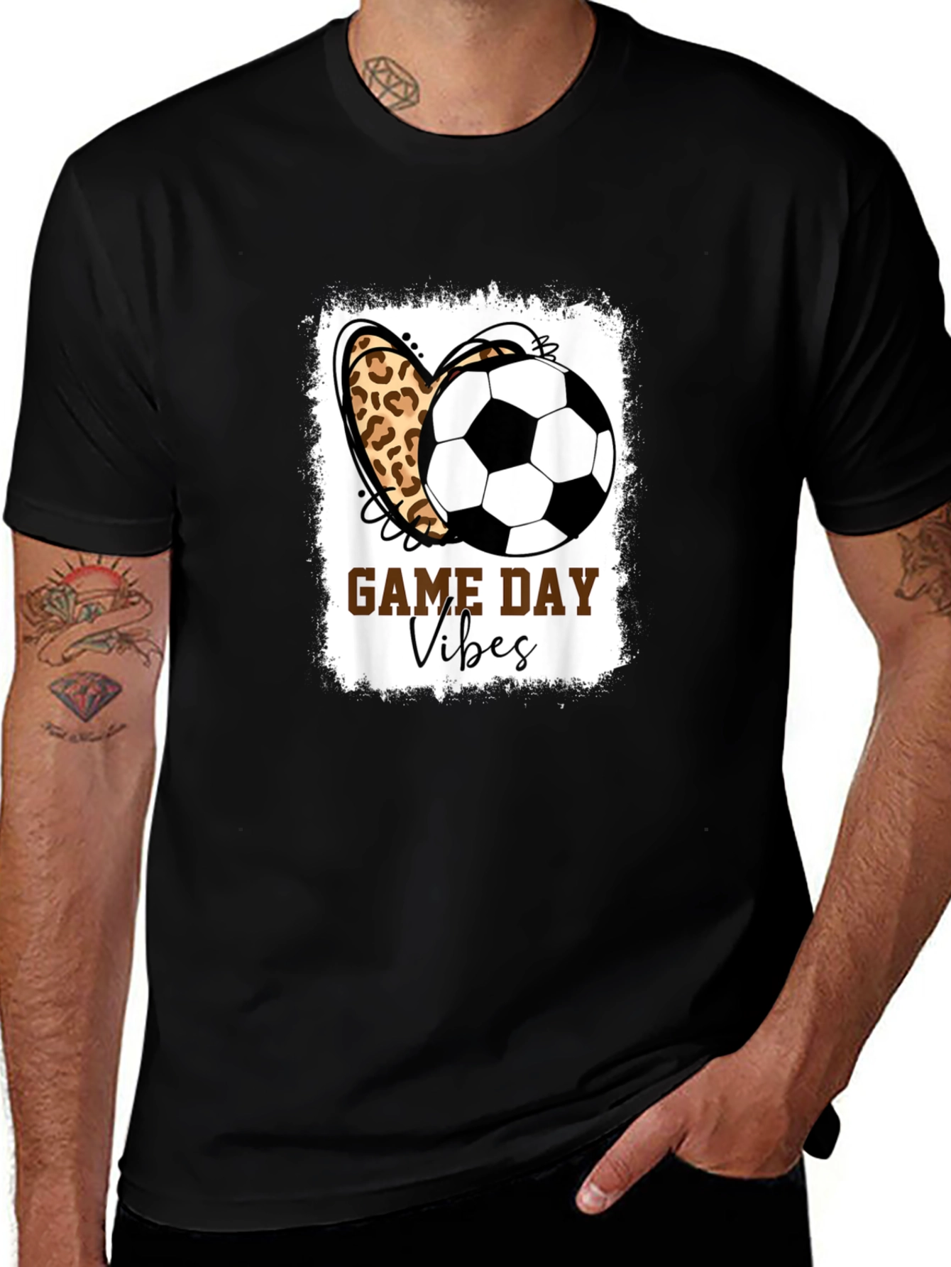 Variant 9 of Game Day Vibes Soccer T-Shirt