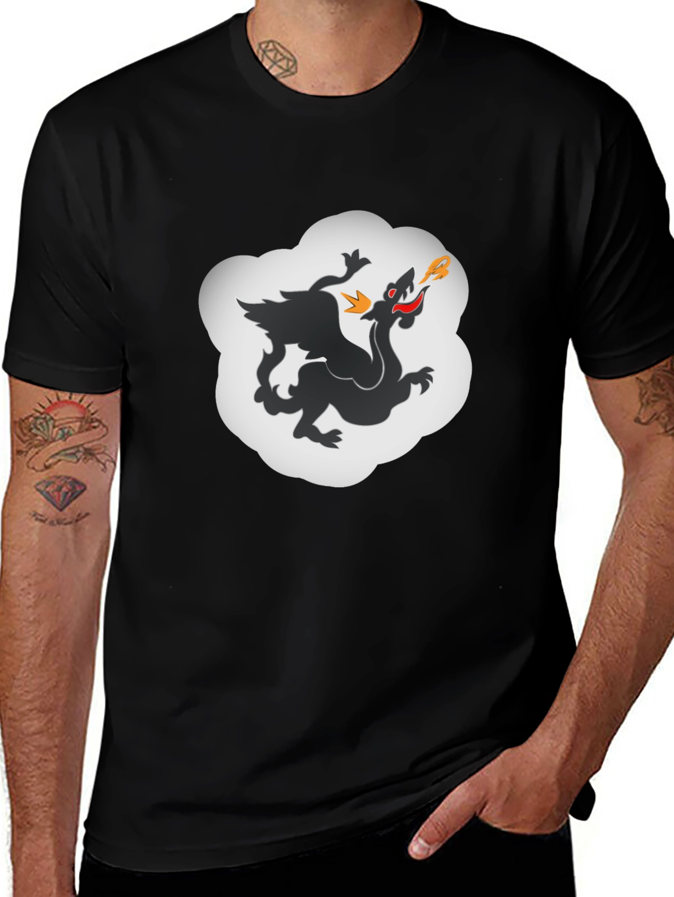 Variant 25 of Black Dragon Graphic Tee