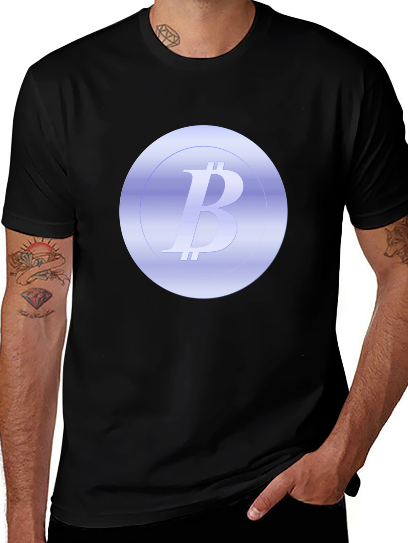 Variant 11 of Bitcoin Logo T-Shirt - Crypto Currency Fashion